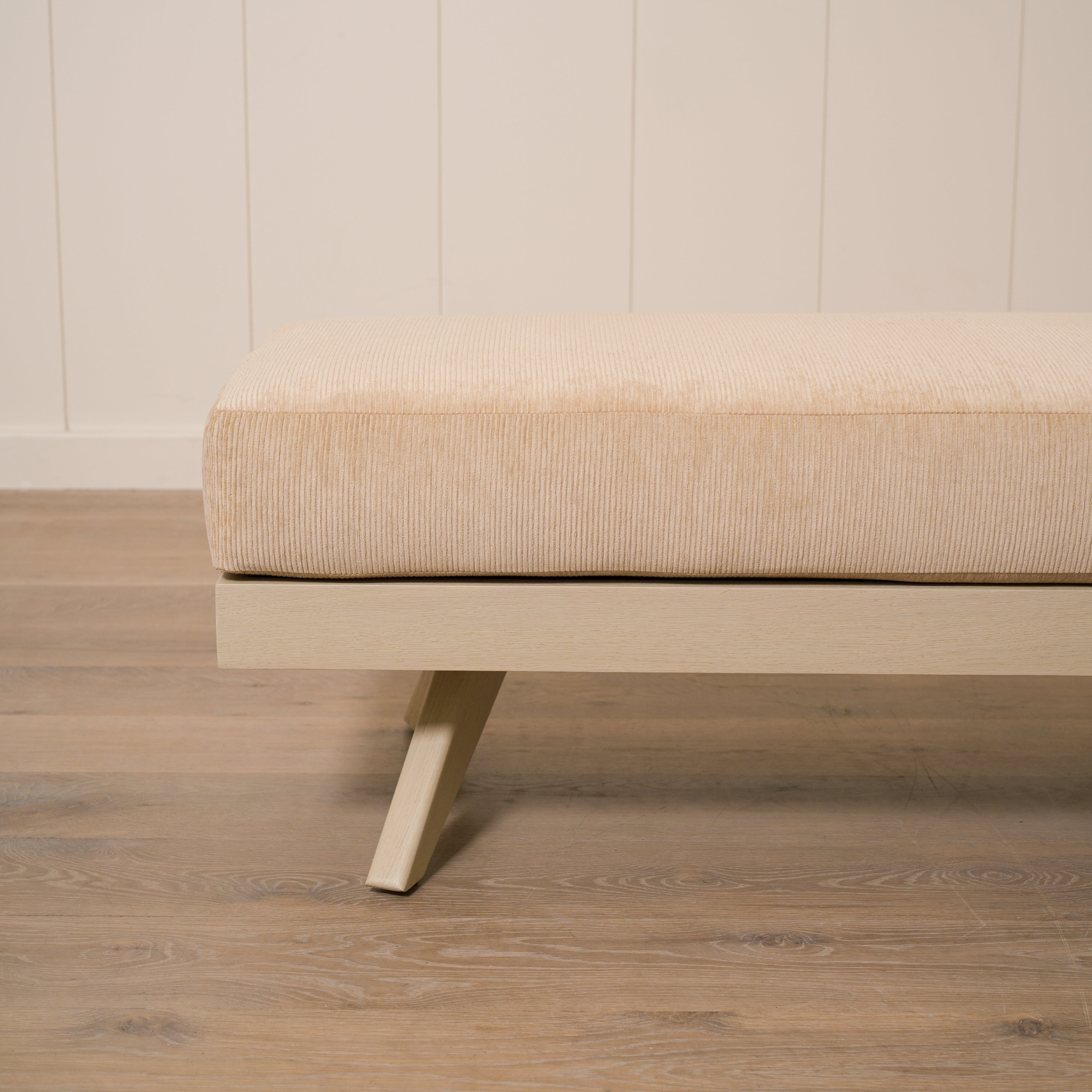 As Shown: in Mila Cashew finished in Sand