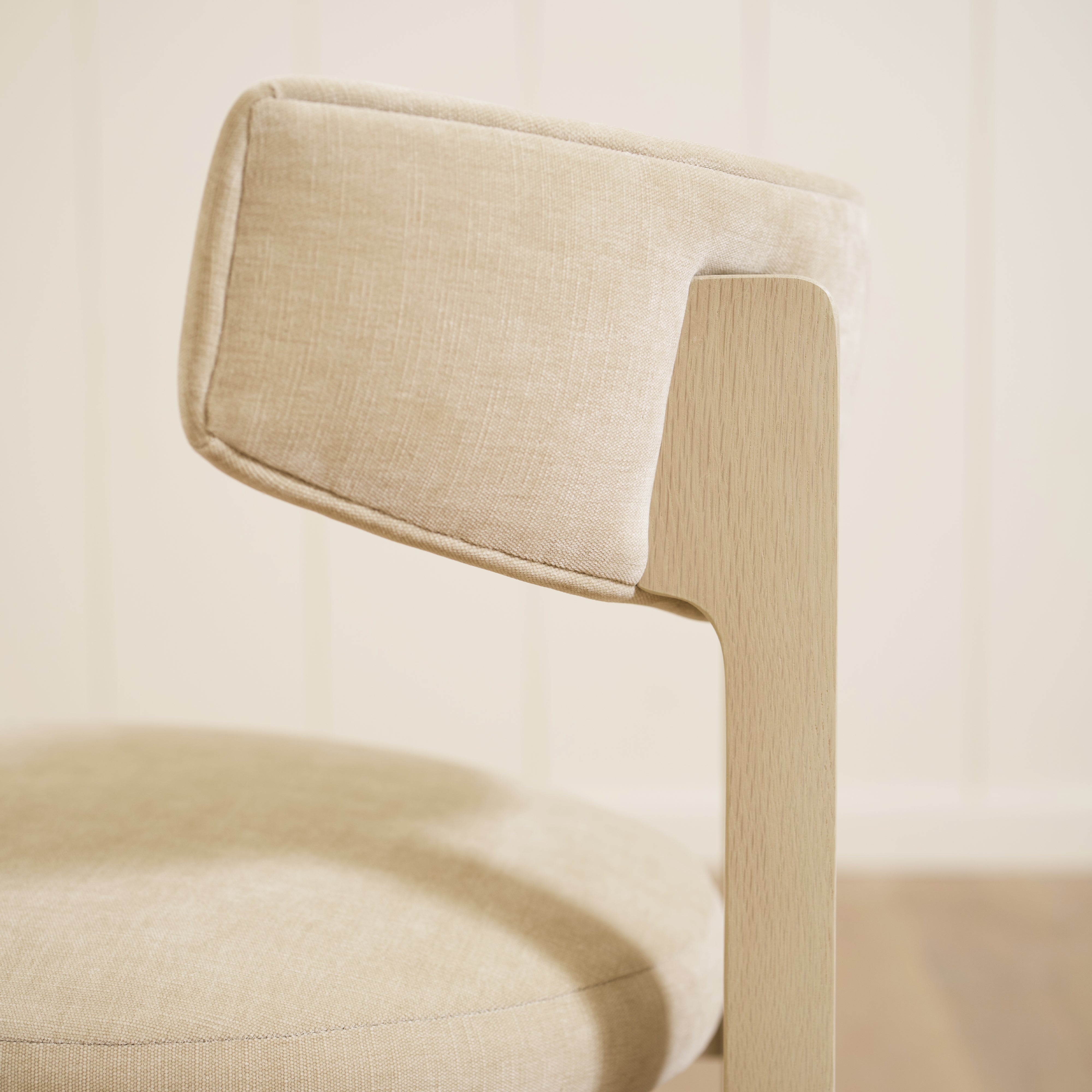 As Shown: 22"W x 21"D x 31"H | Fabric: Canyon Sand | Finish: Sand