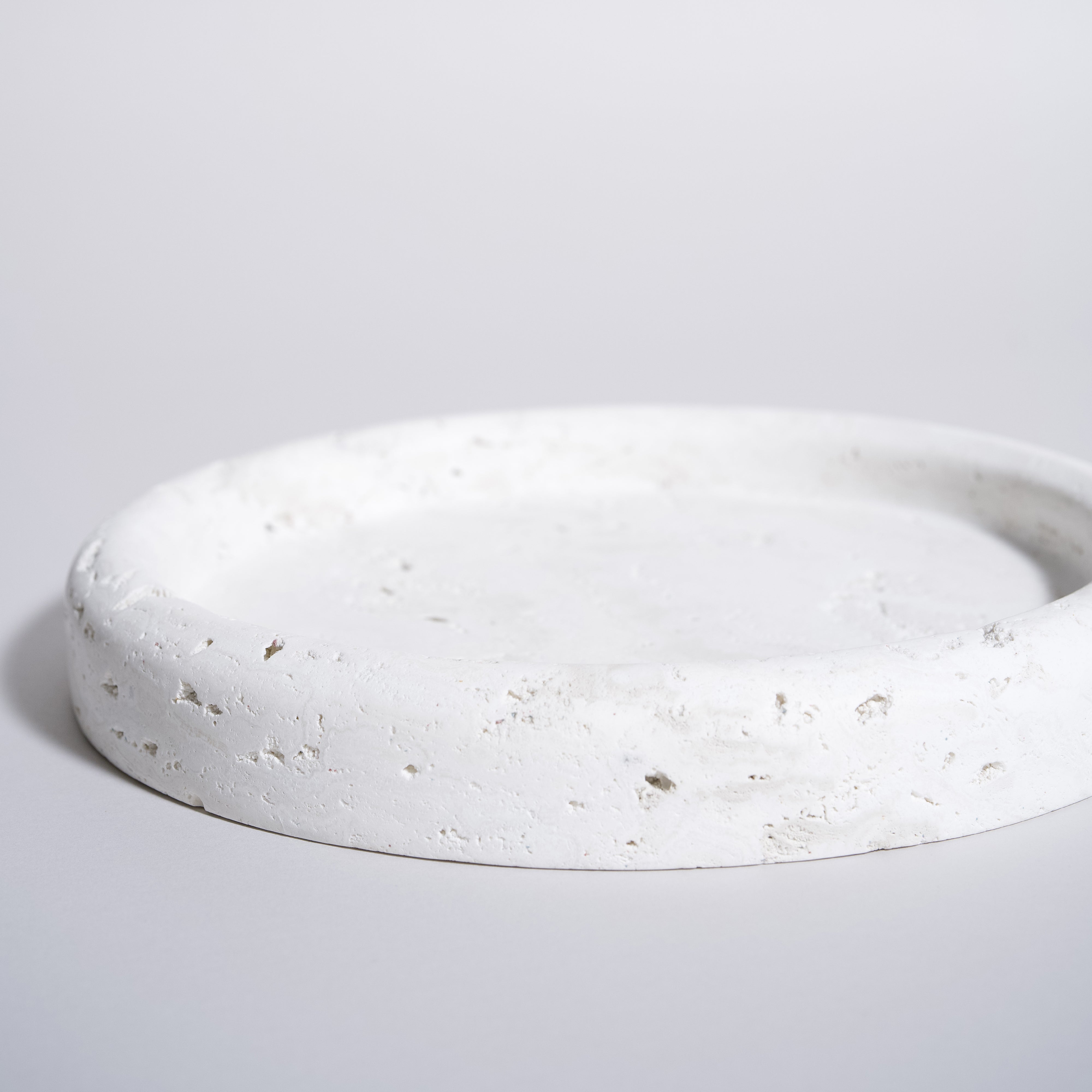 As Shown in White Travertine