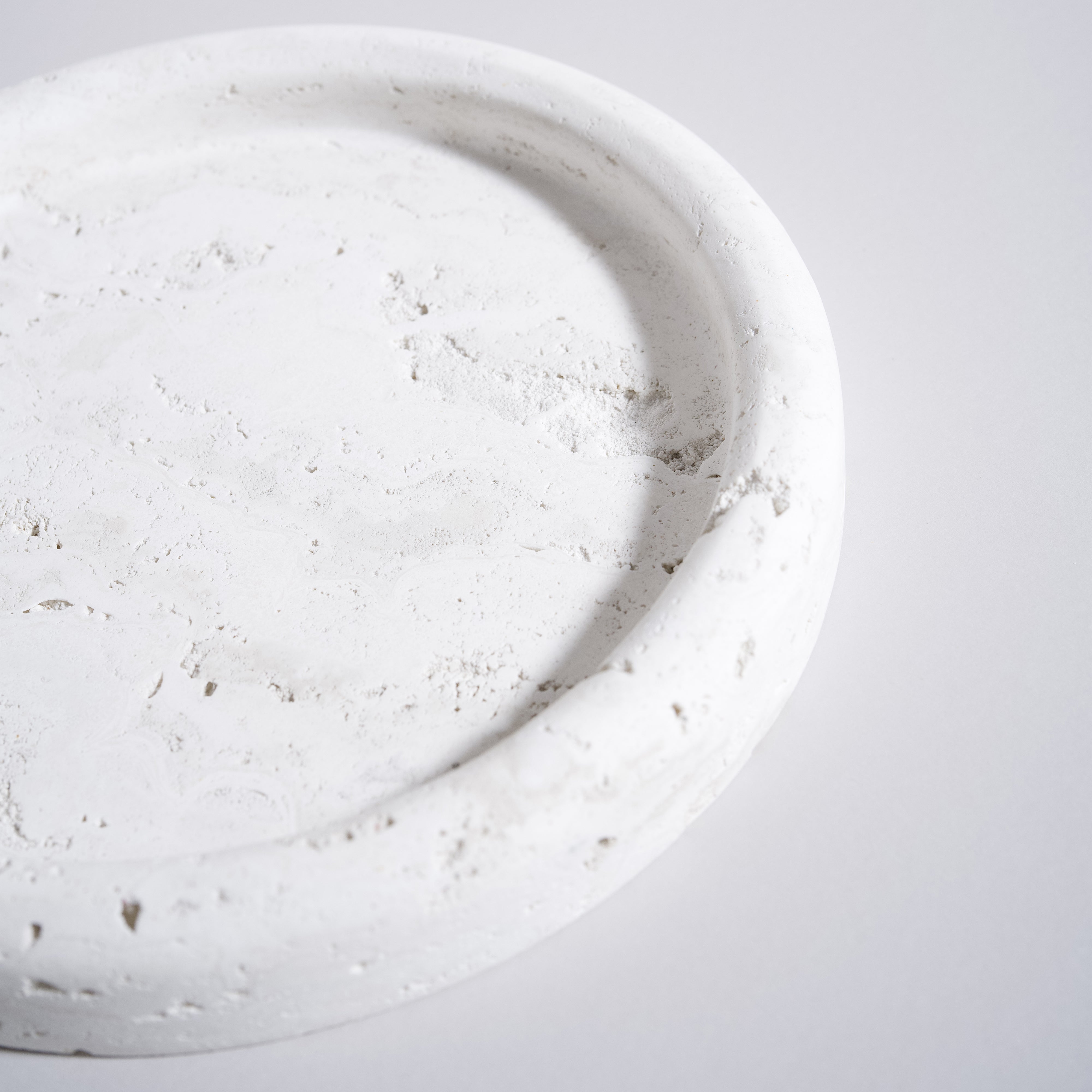 As Shown in White Travertine