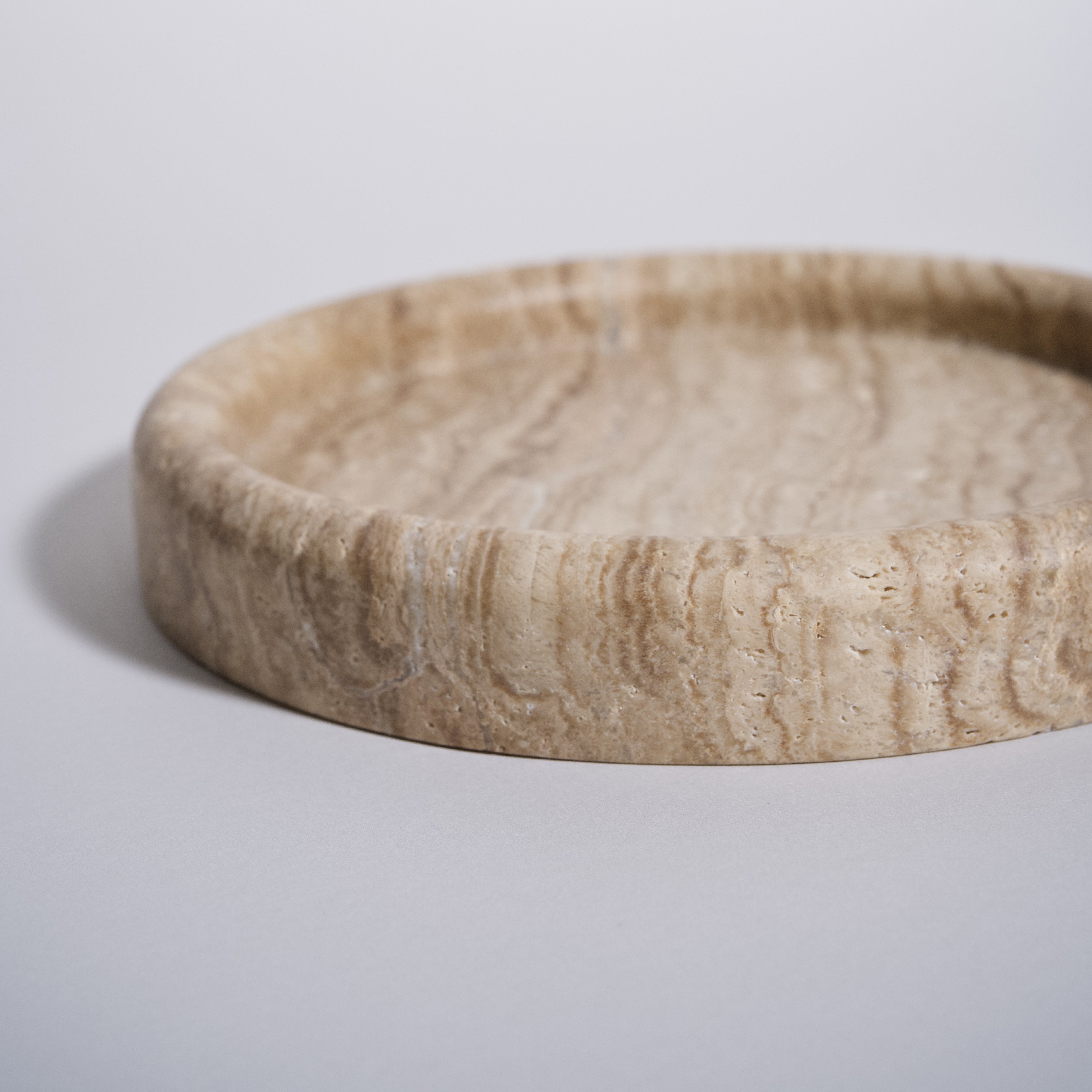 As Shown in Brown Travertine