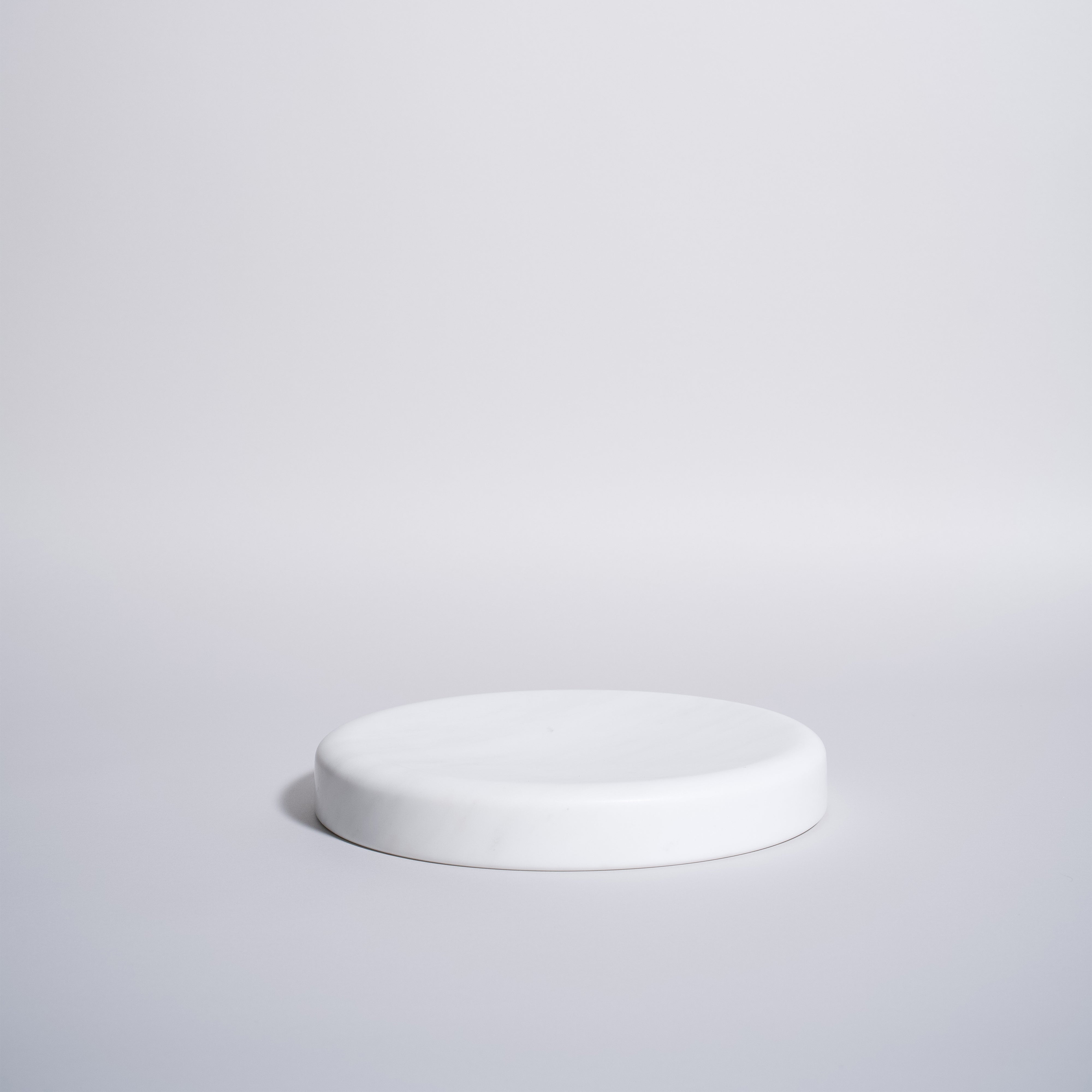 As Shown in White Jade Marble, Small