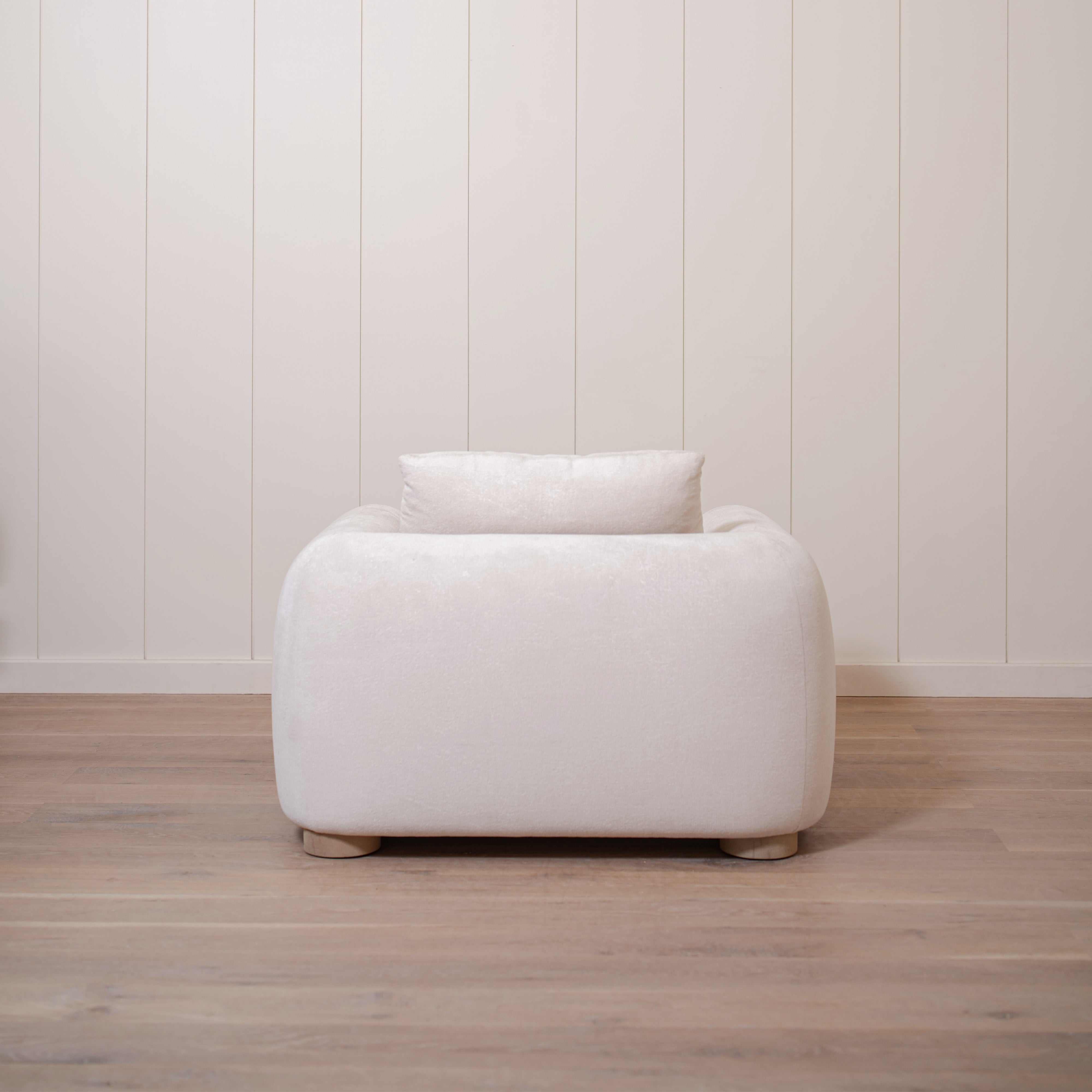 As Shown in Upholstered Barney Stone