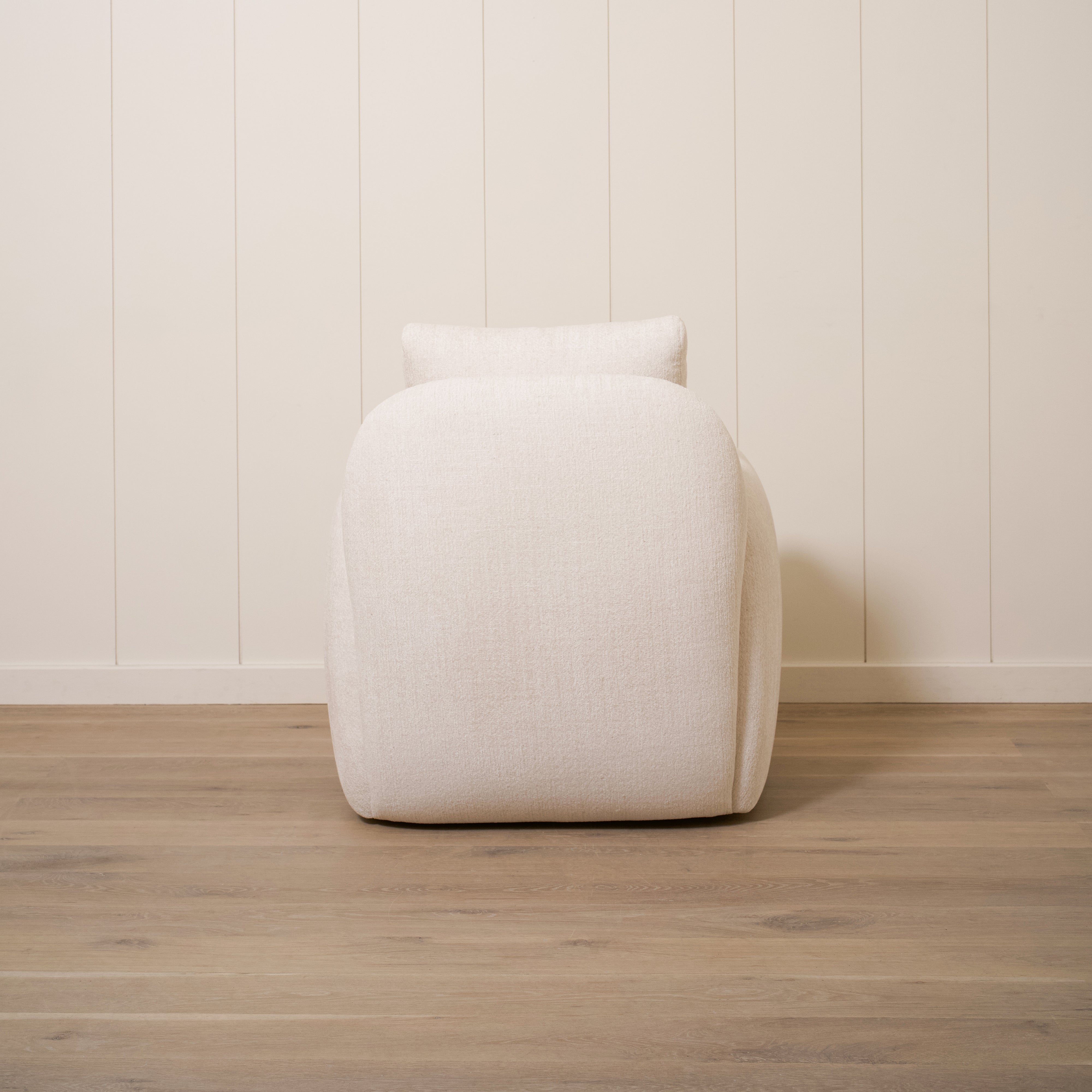 As Shown Upholstered in Dylan Parchment, Swivel