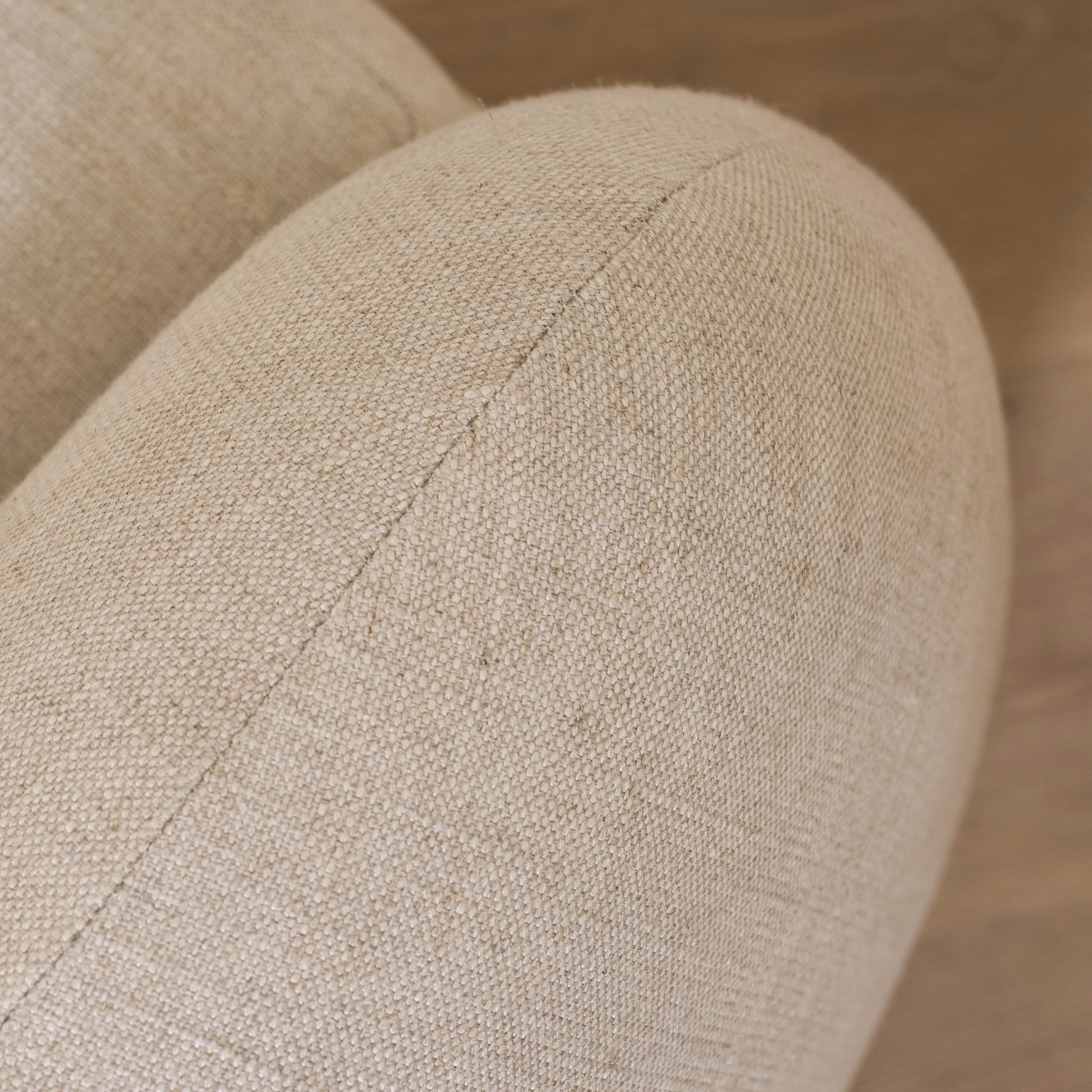 As Shown Upholstered in Aspyn Oatmeal, Swivel