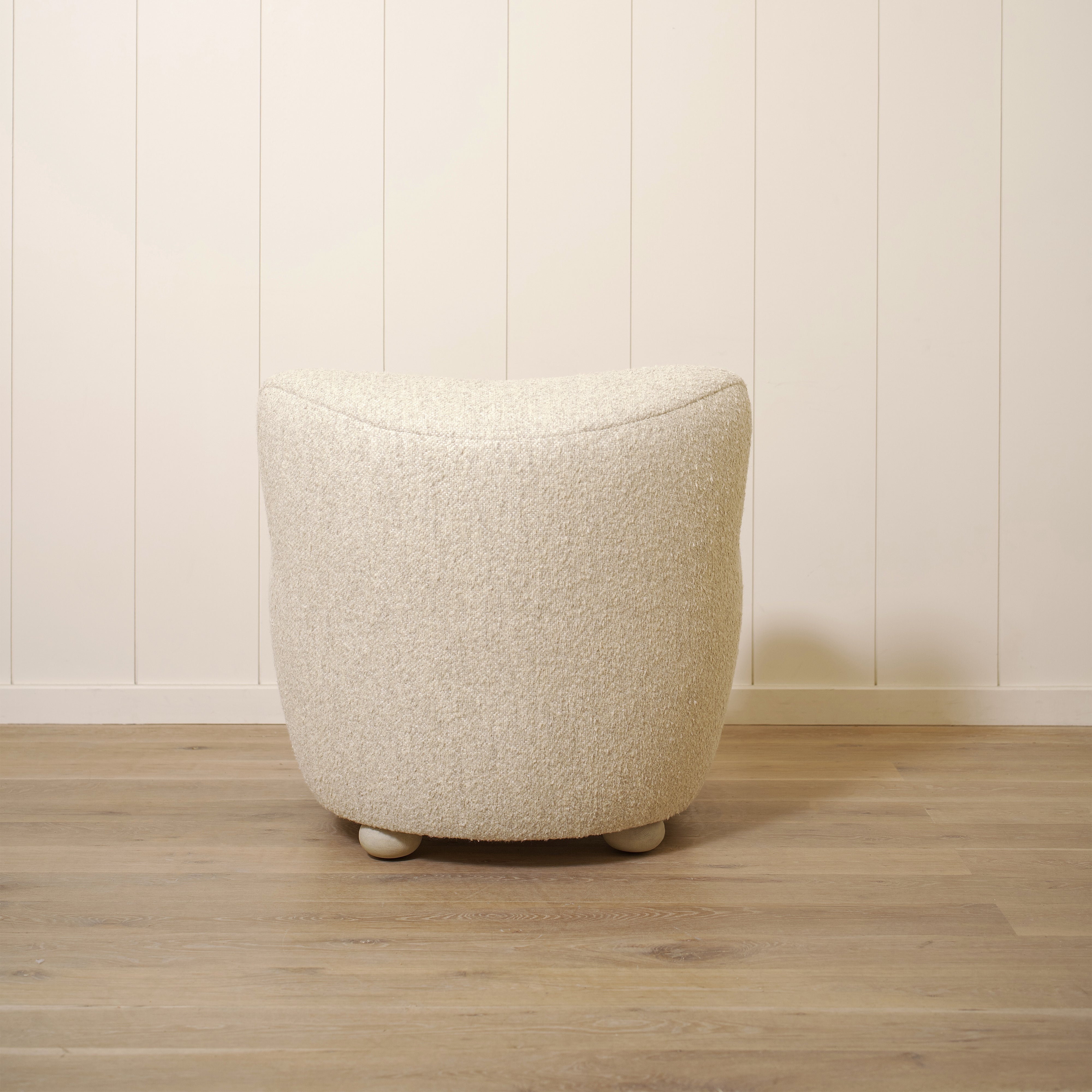 As shown upholstered in Berber Natural, legs in Sand finish