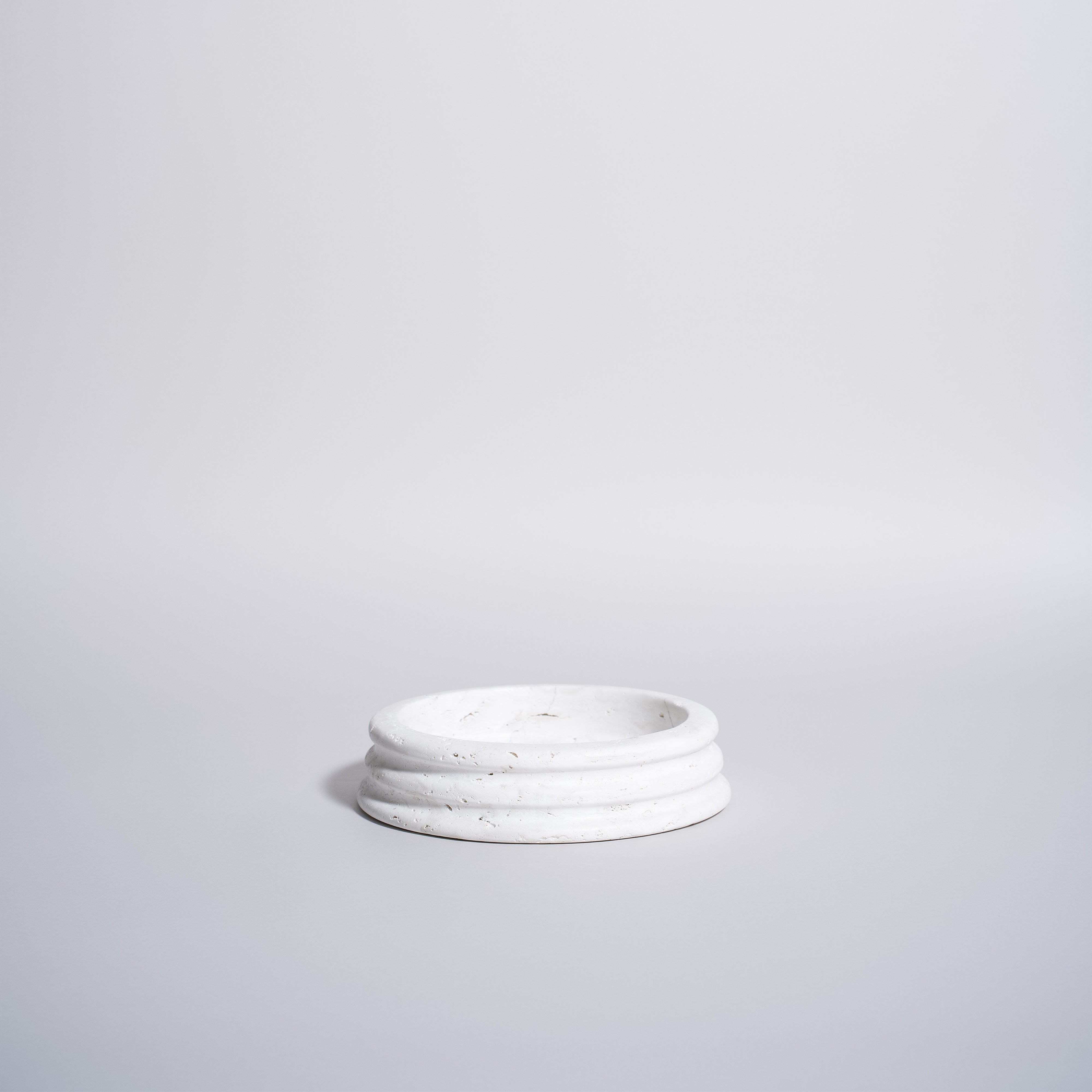 As Shown in White Travertine