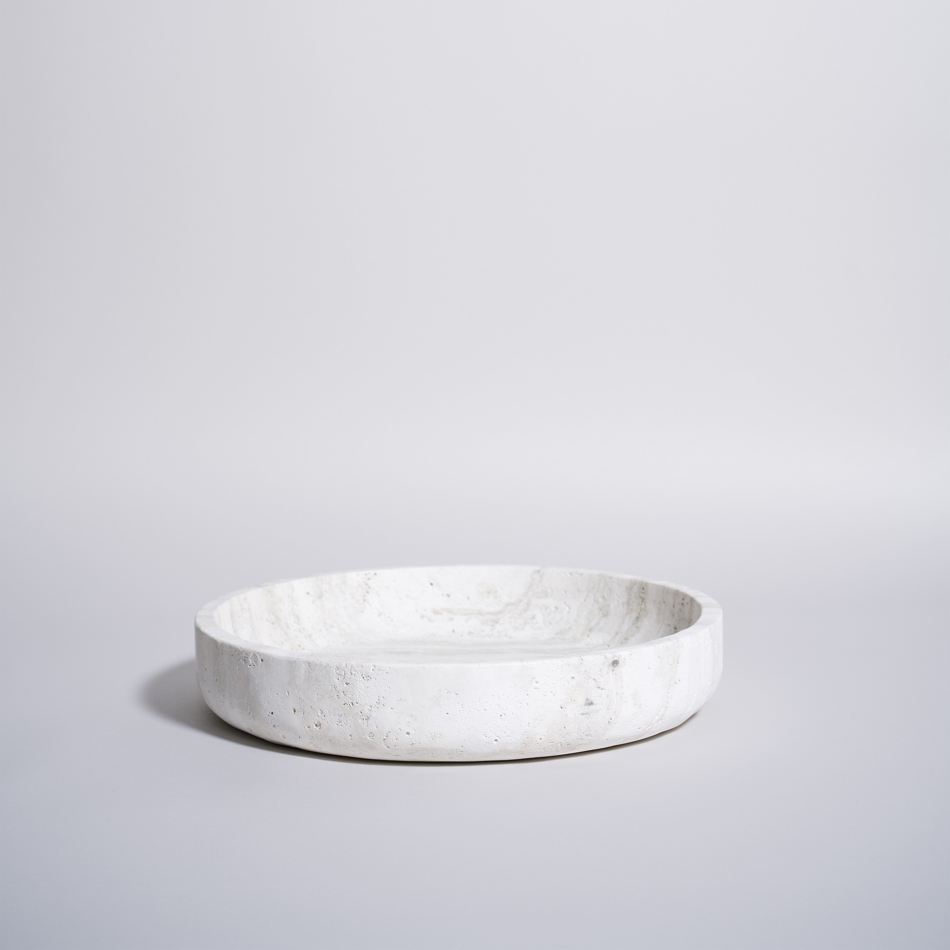 As Shown in White Travertine