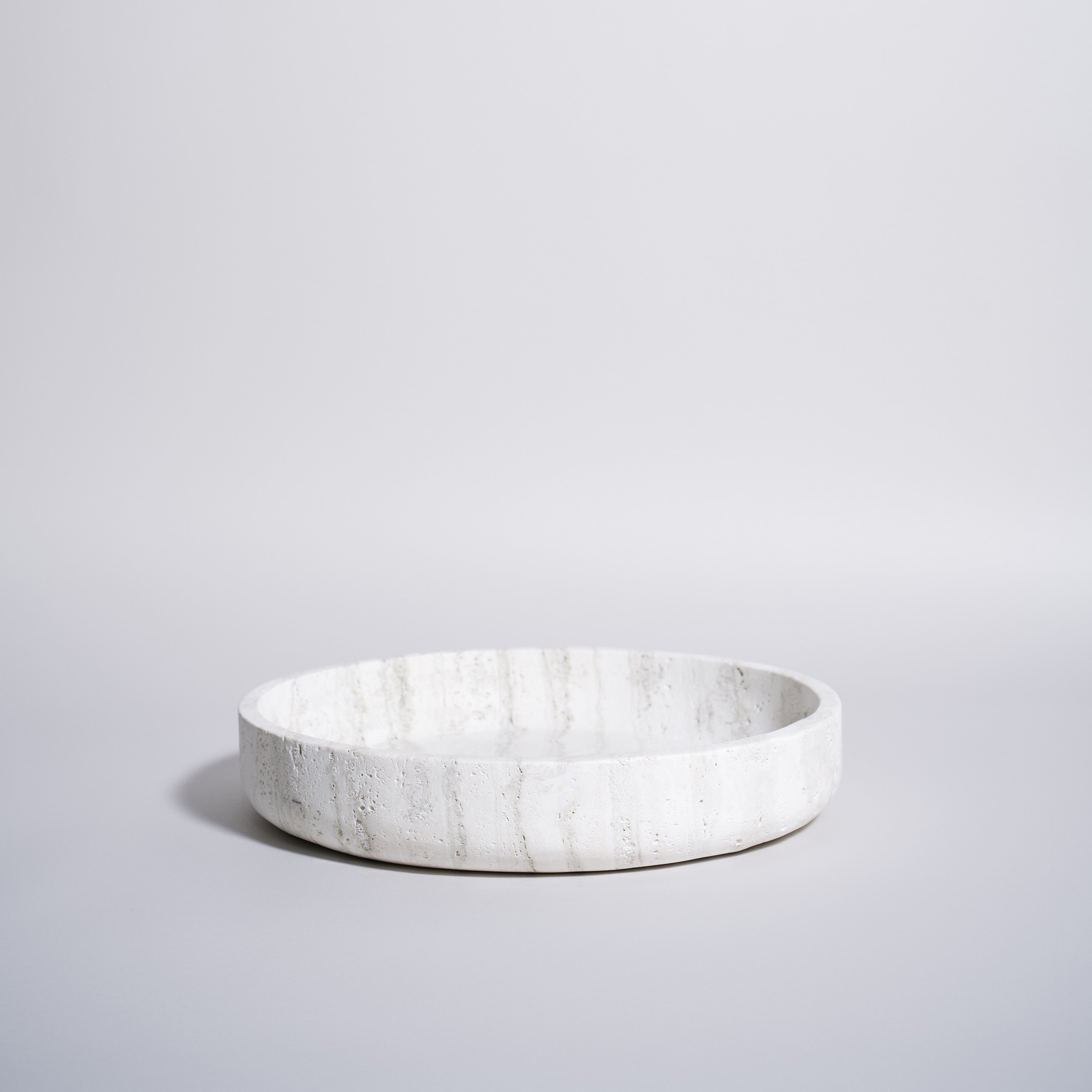 As Shown in White Travertine