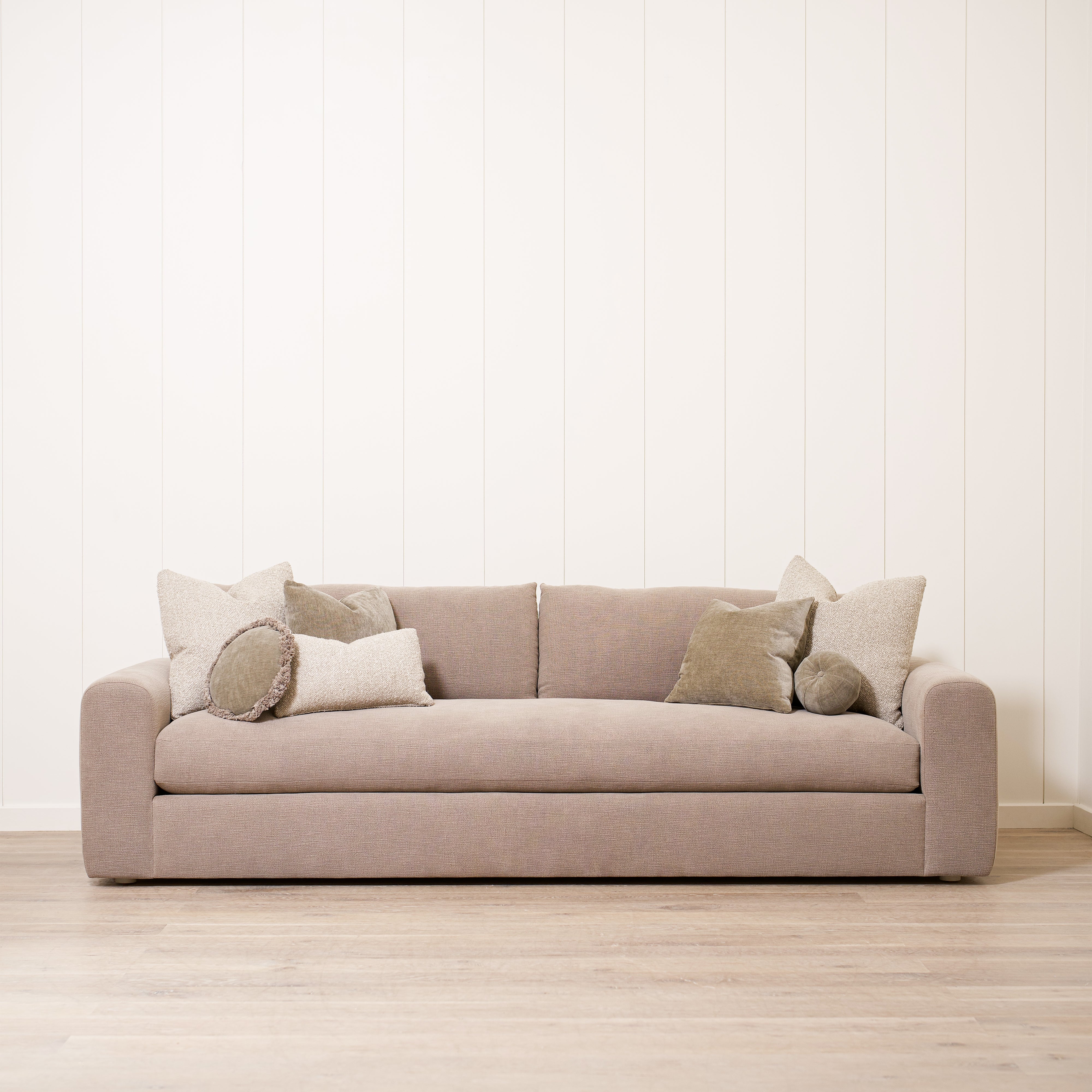 As Shown in Large, Upholstered in Vail Bark