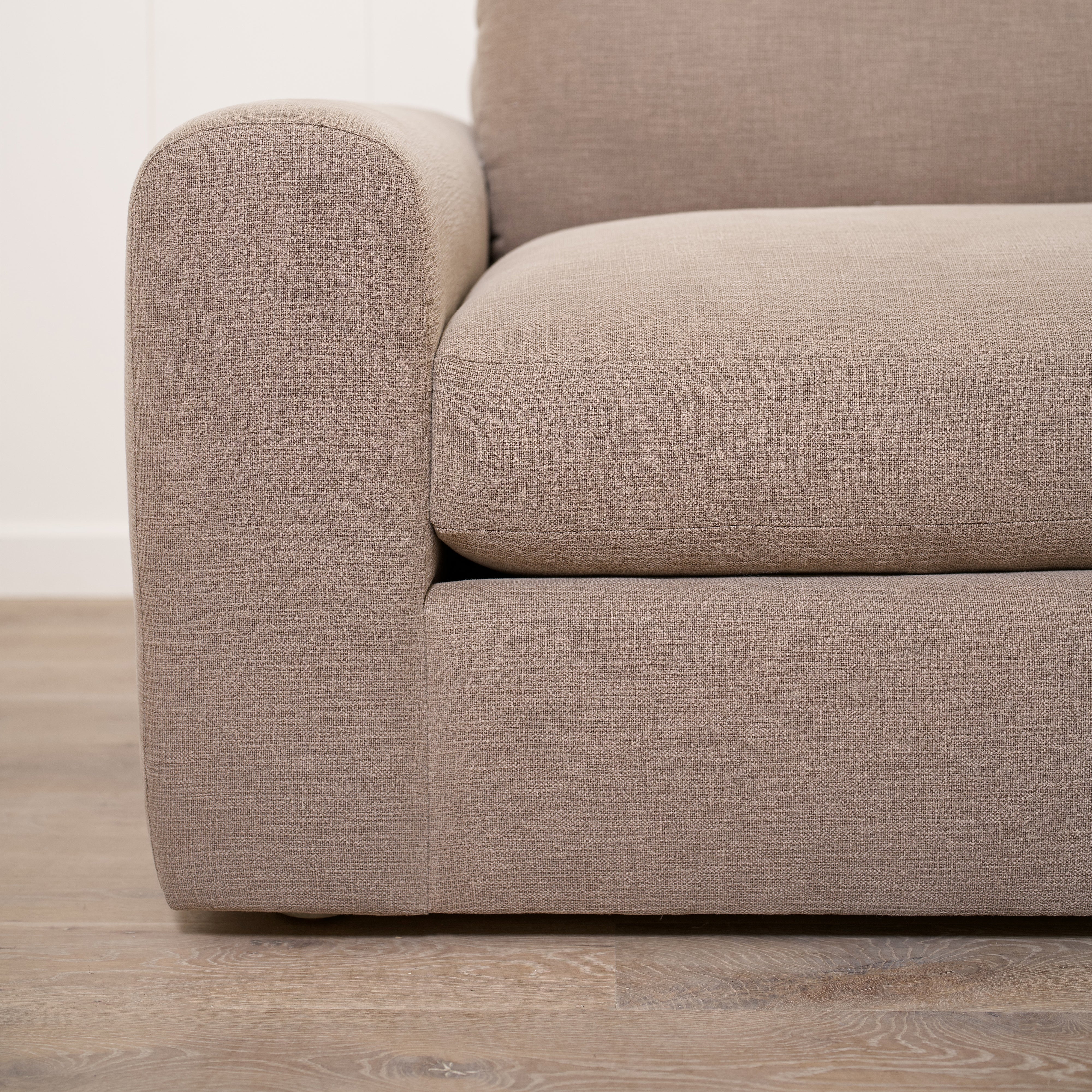 As Shown in Large, Upholstered in Vail Bark