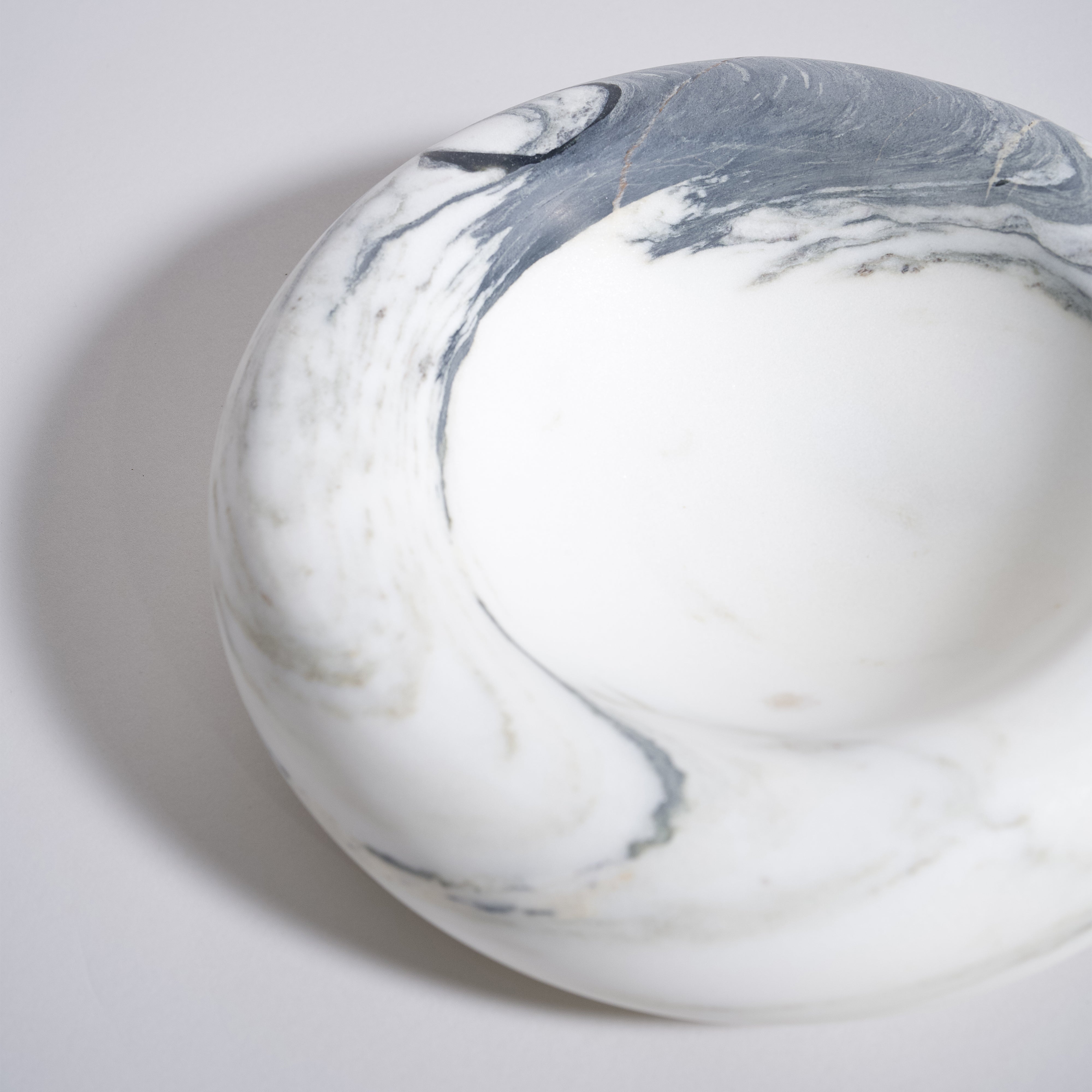 As Shown in Oriental Carrara White, Small