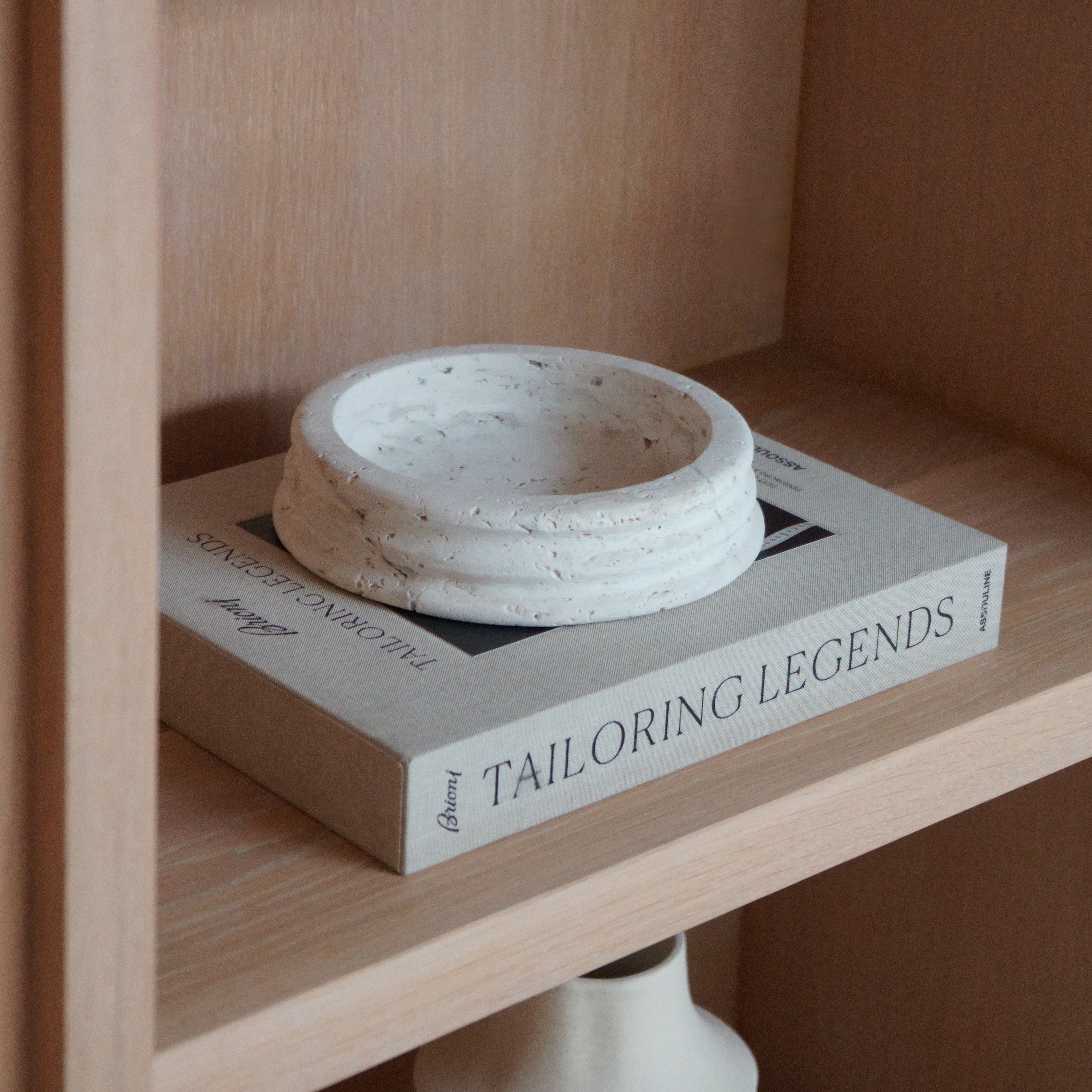 As Shown in White Travertine