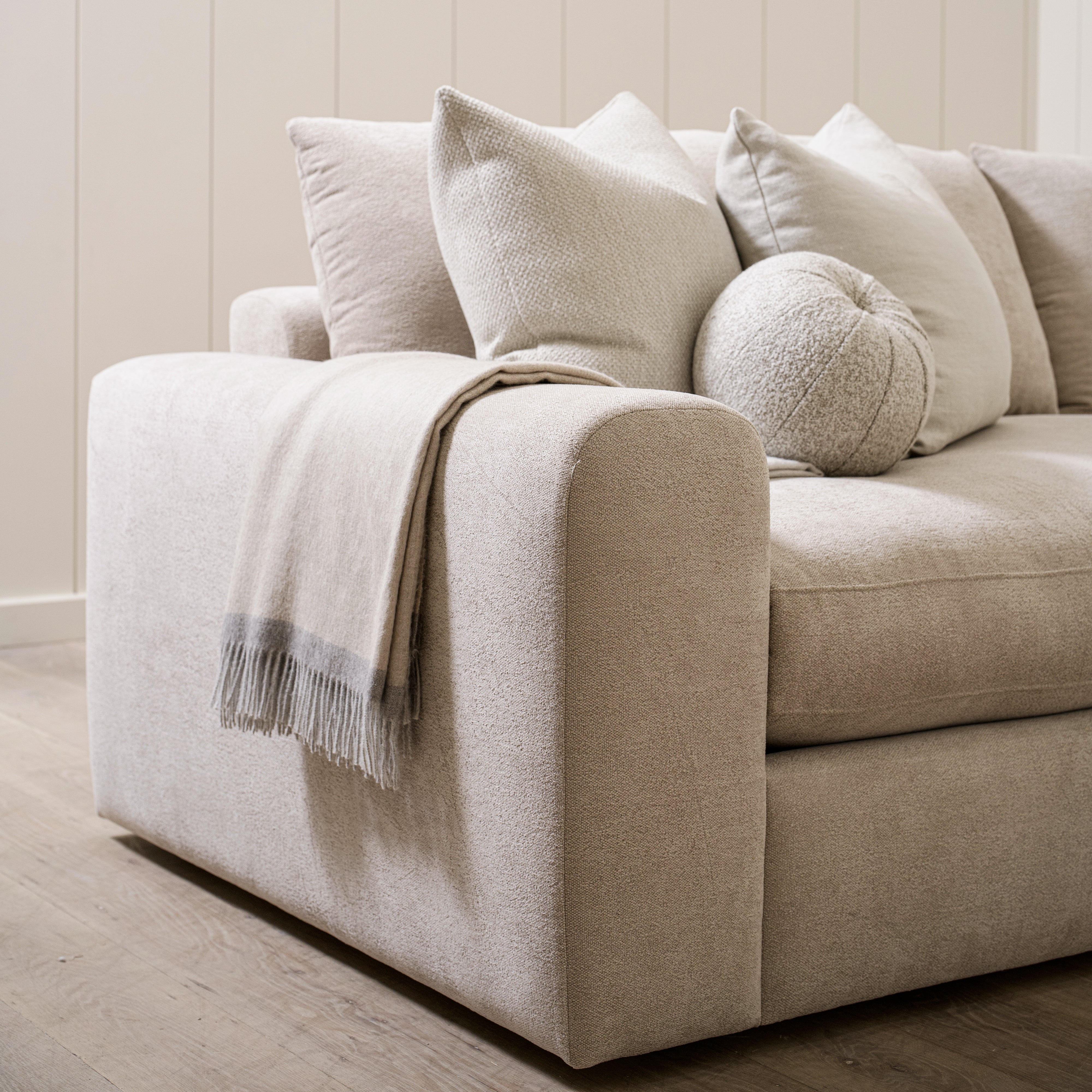 As Shown in Large, Upholstered in Barney Sand