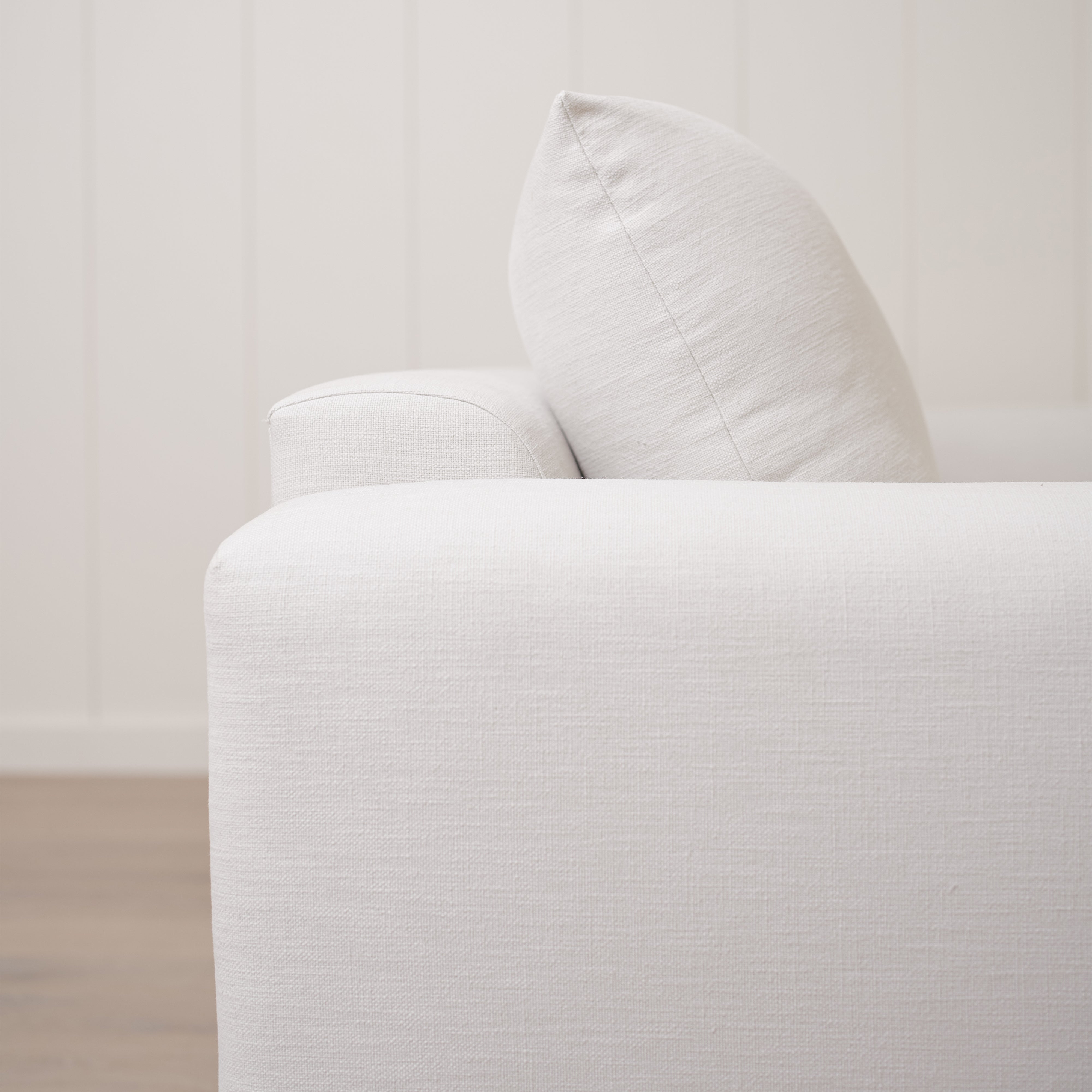 As Shown in Small, Upholstered in Vail Oyster