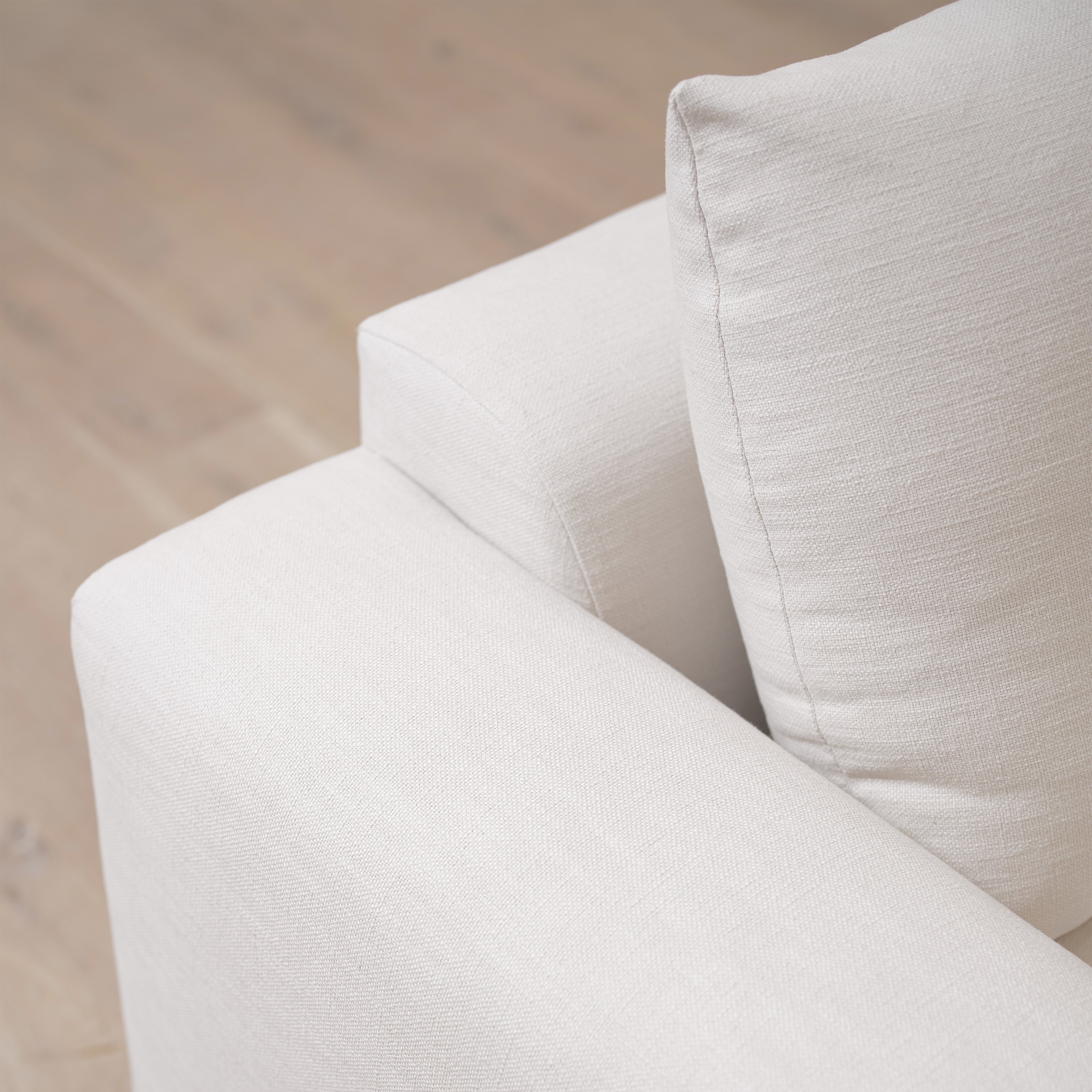 As Shown in Small, Upholstered in Vail Oyster