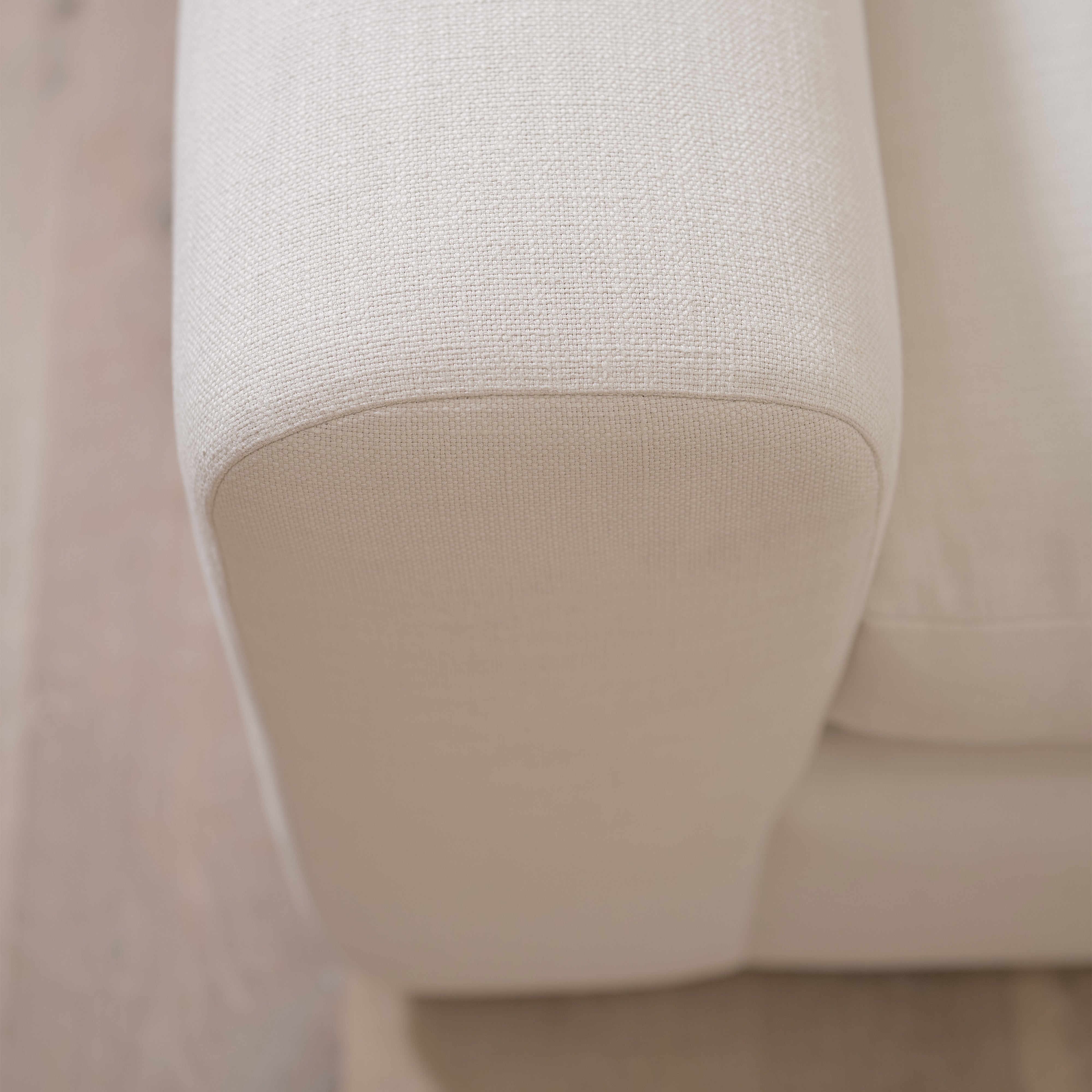 As Shown in Small, Upholstered in Vail Oyster