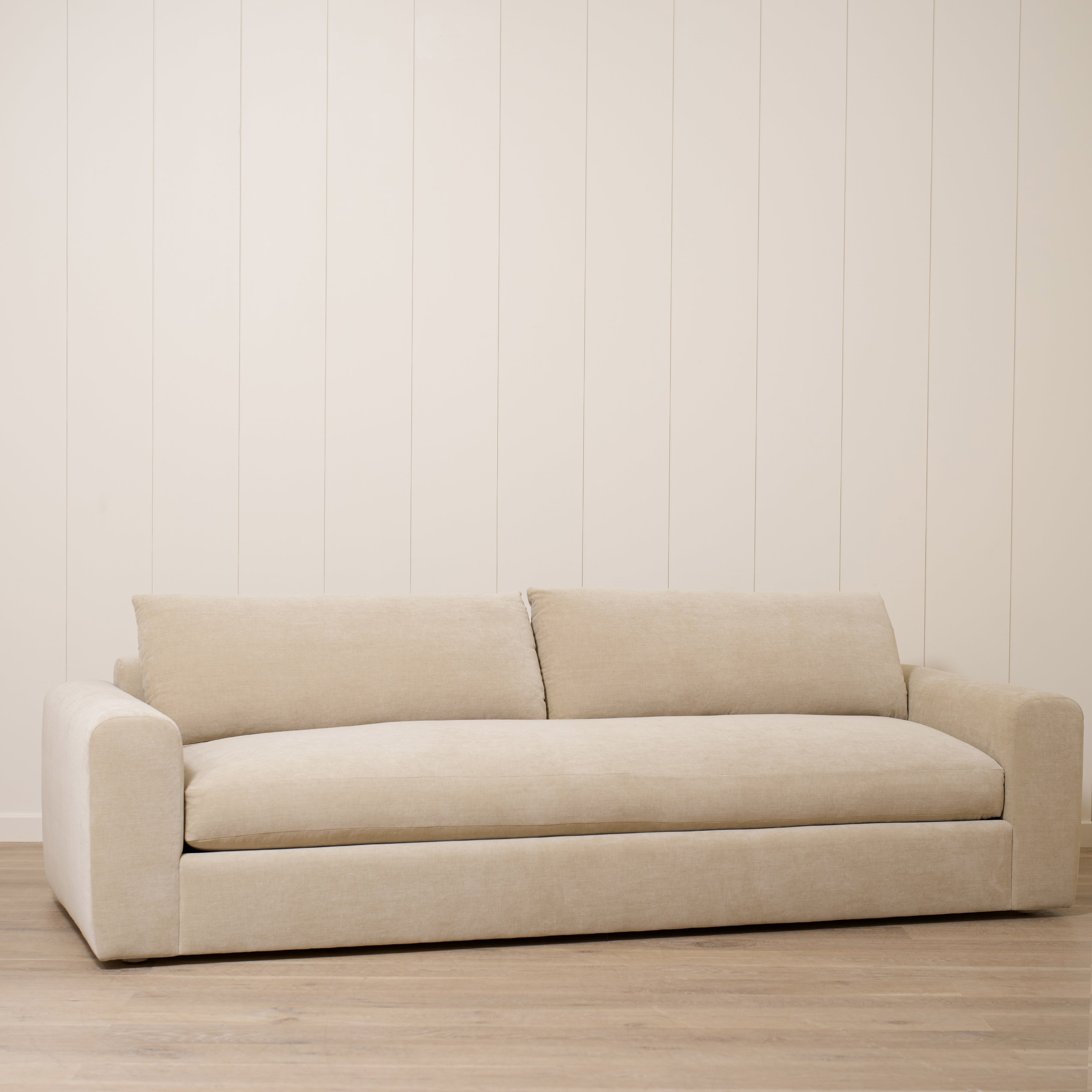 As Shown in Large, Upholstered in Canyon Sand