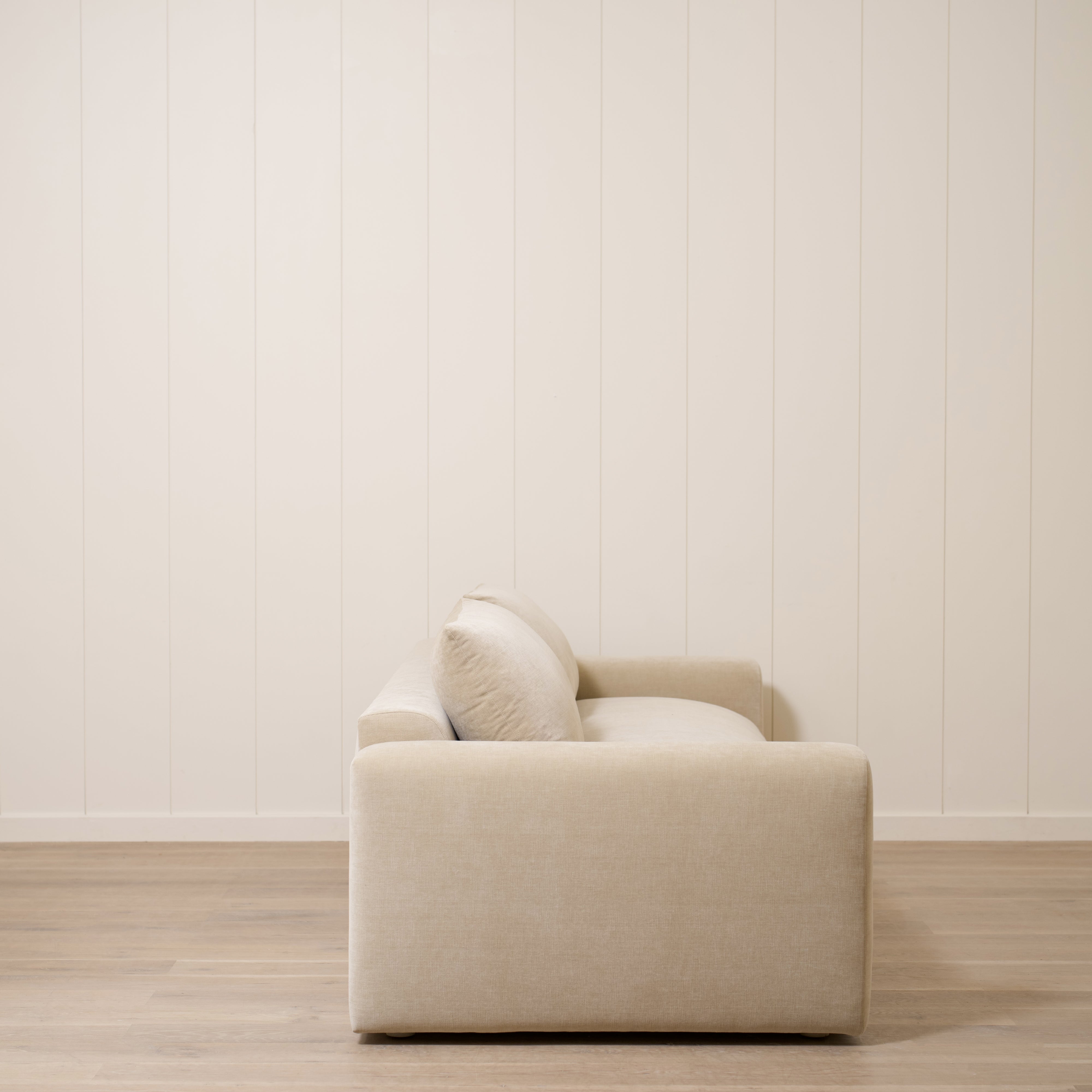 As Shown in Large, Upholstered in Canyon Sand