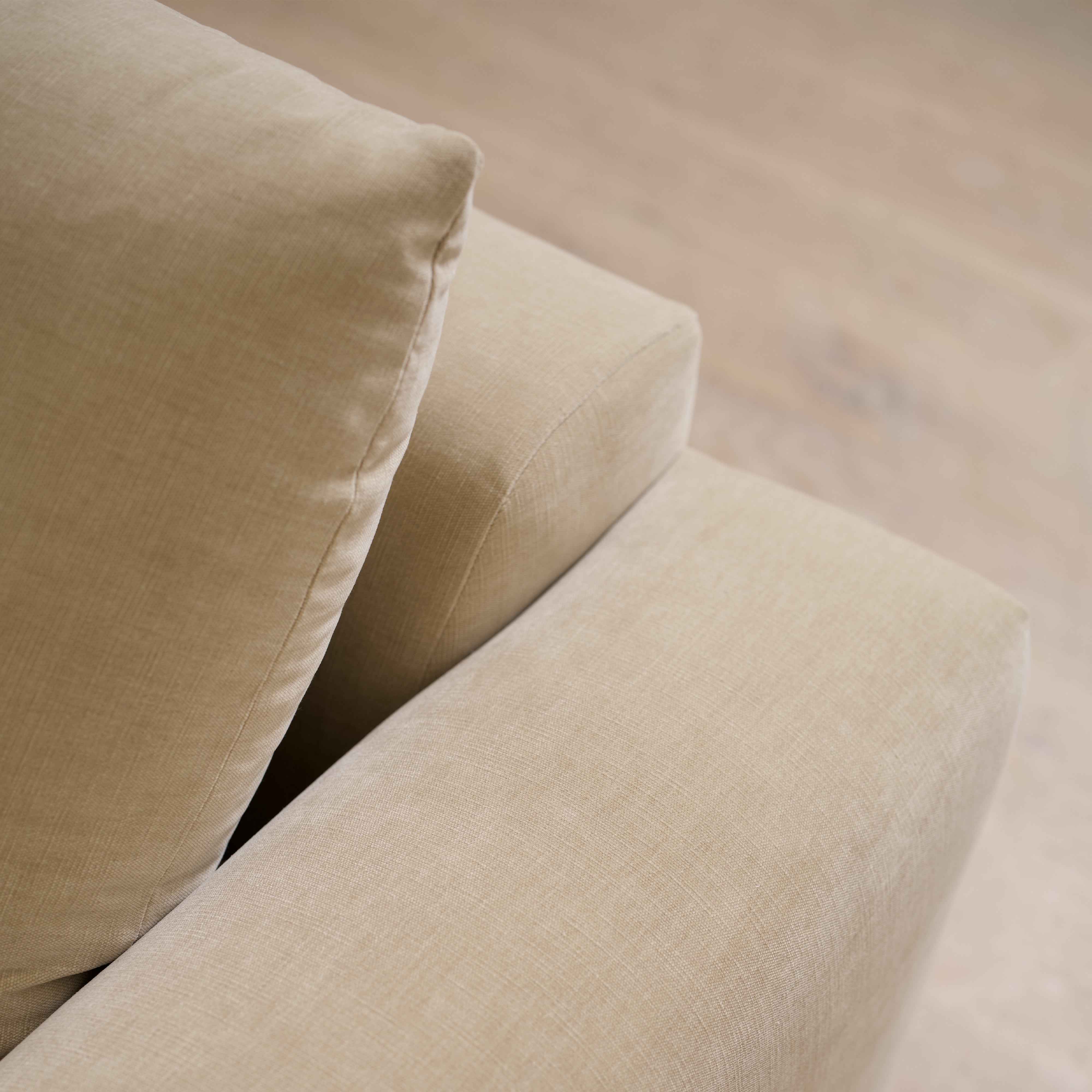 As Shown in Large, Upholstered in Canyon Sand