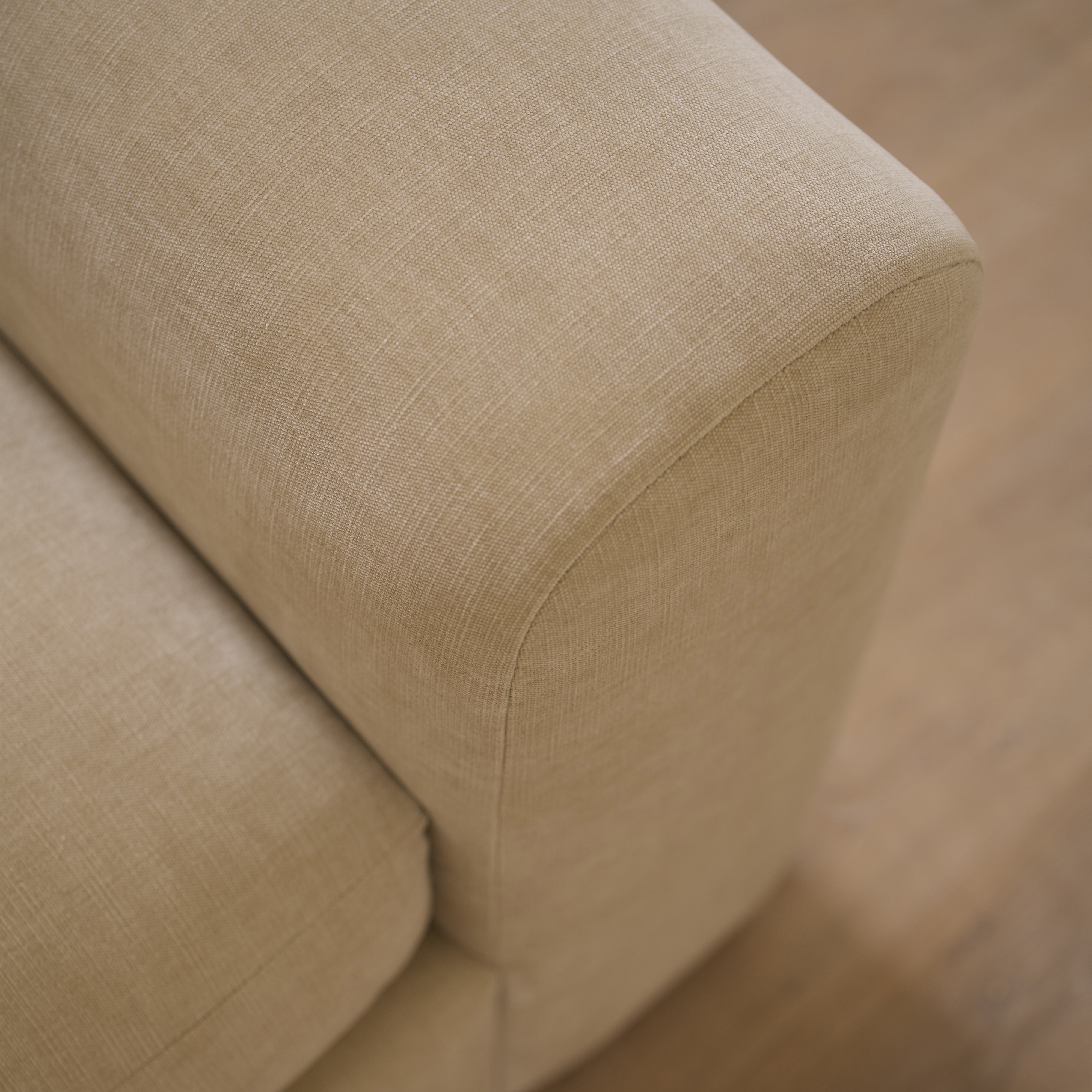 As Shown in Large, Upholstered in Canyon Sand