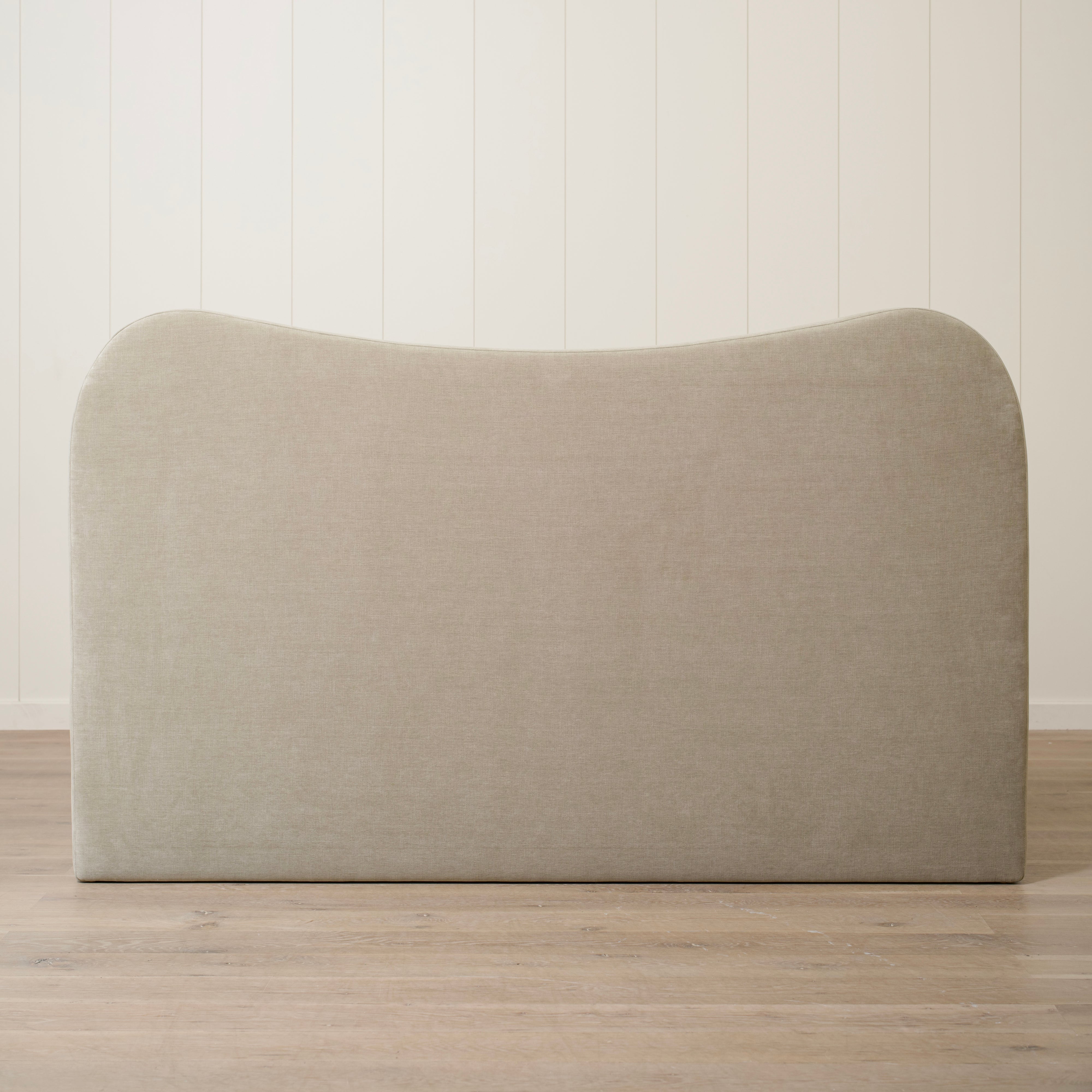As Shown: King | Style: Upholstered | Fabric: Canyon Sage | Finish: N/A