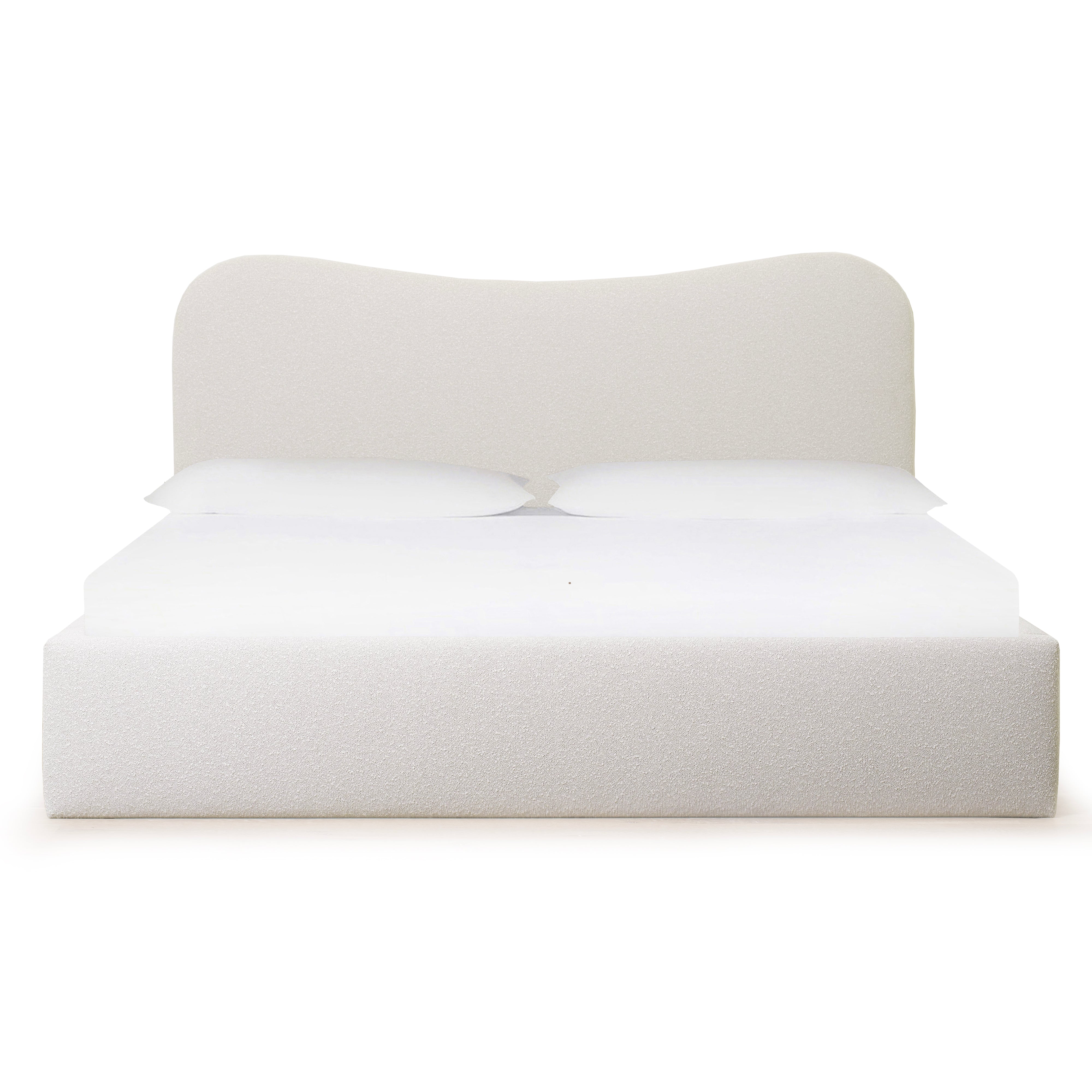 As Shown: King | Style: Upholstered | Fabric: Marsh Oat | Finish: N/A