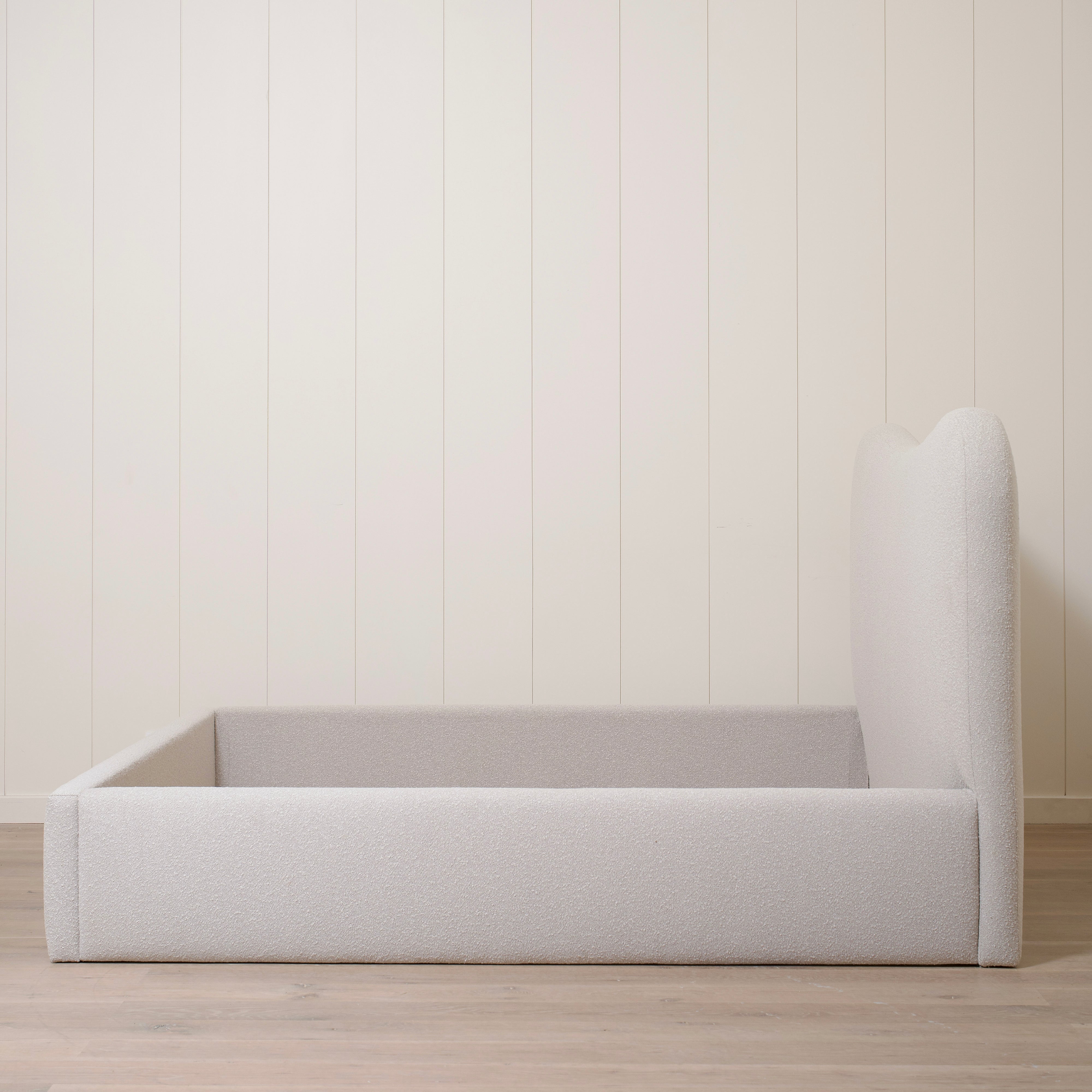 As Shown: King | Style: Upholstered | Fabric: Marsh Oat | Finish: N/A