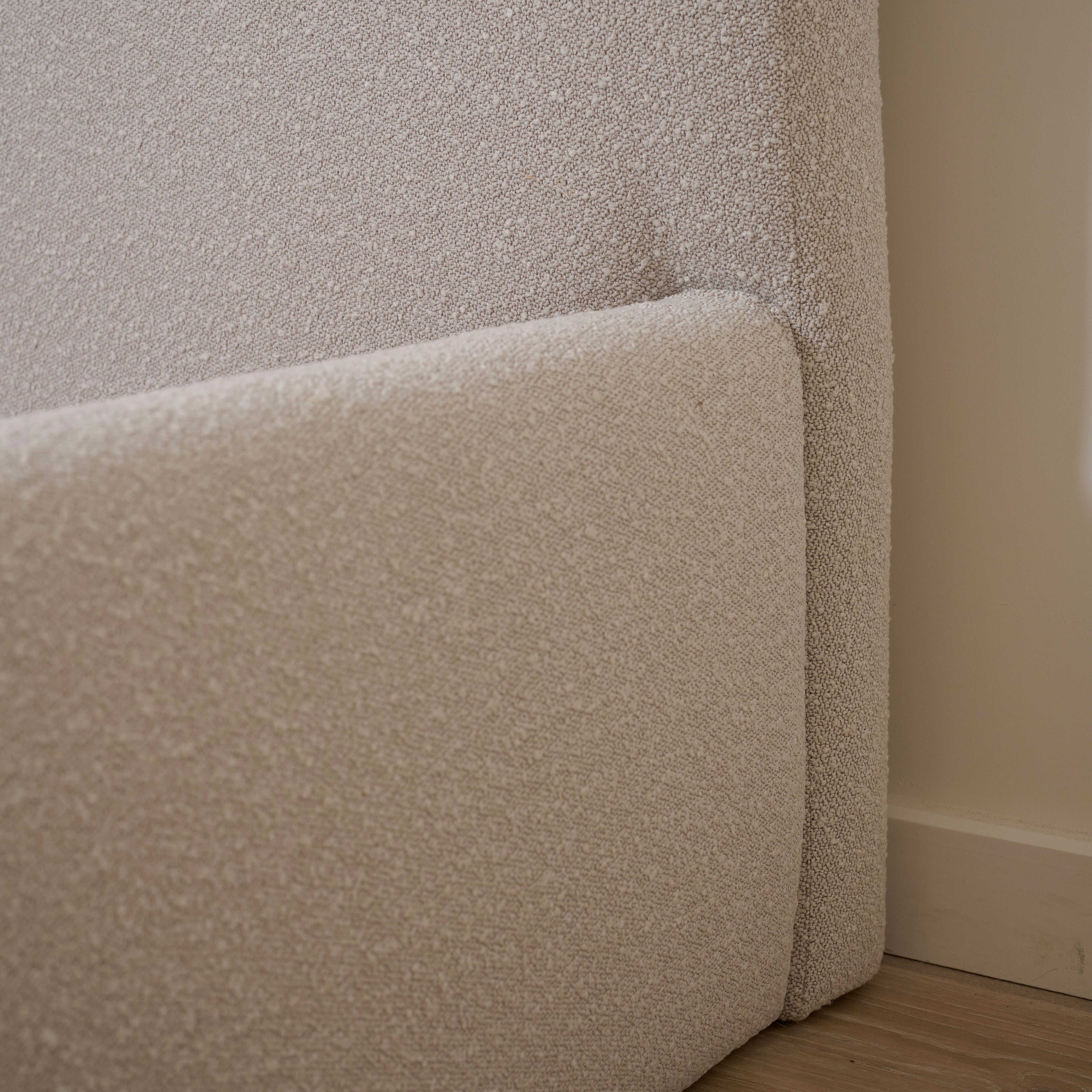 As Shown: King | Style: Upholstered | Fabric: Marsh Oat | Finish: N/A