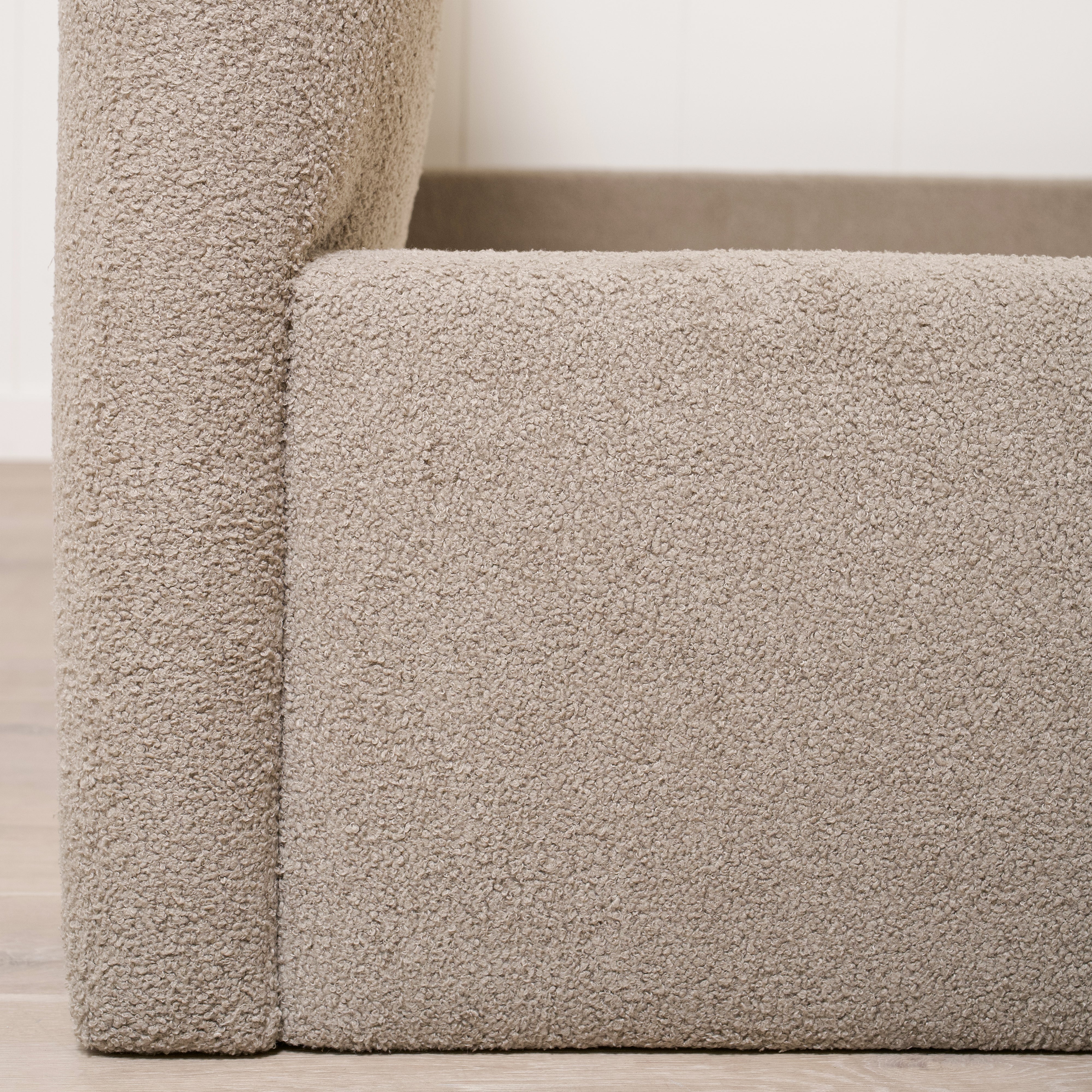 As Shown: King | Style: Upholstered | Fabric: Peak Cocoa | Finish: N/A