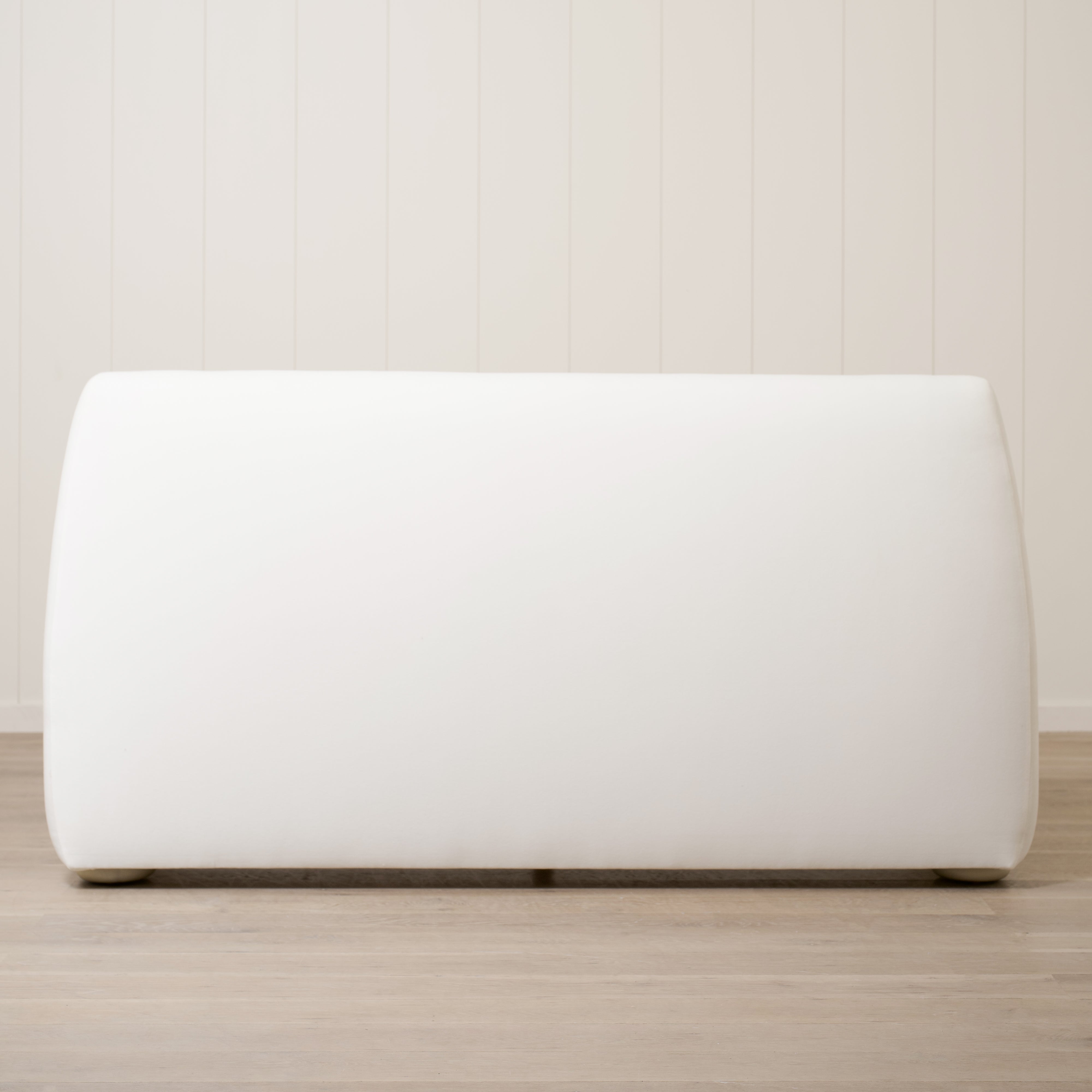 As Shown: King | Style: Upholstered | Fabric: Sky Creme | Finish: Sand