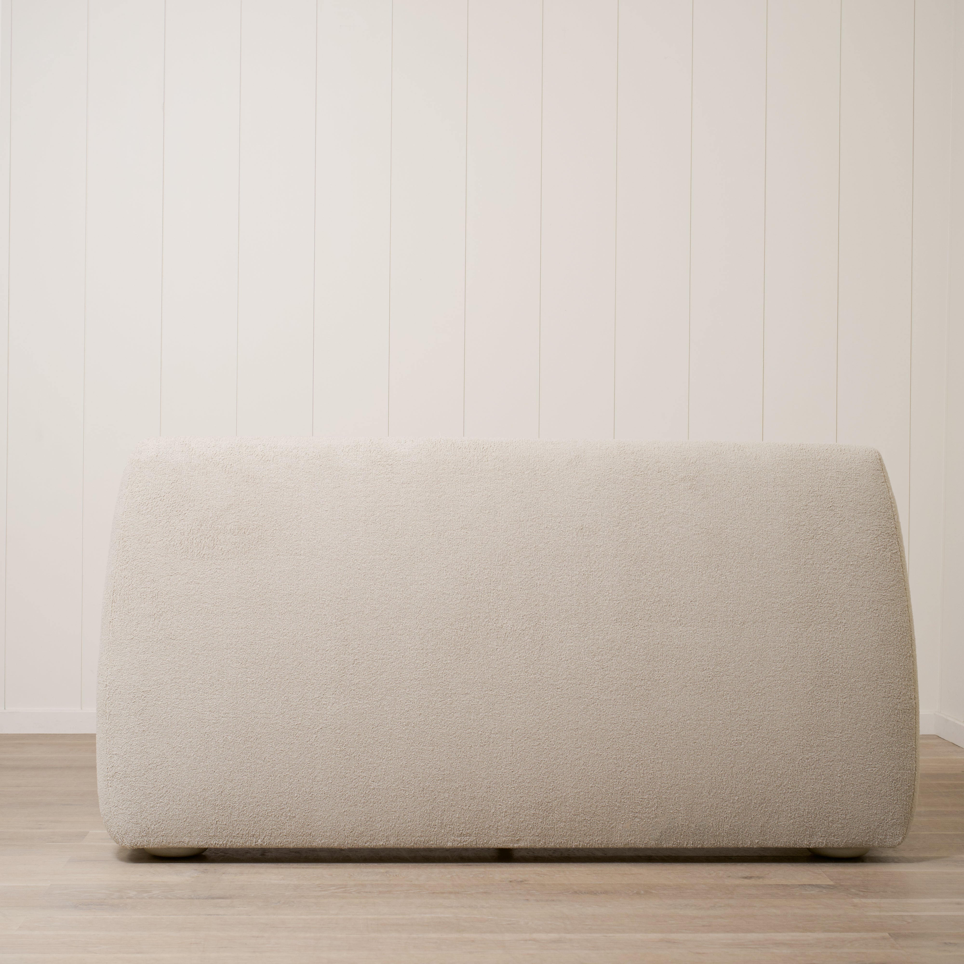 As Shown: King | Style: Upholstered | Fabric: Peak Taupe | Finish: Sand