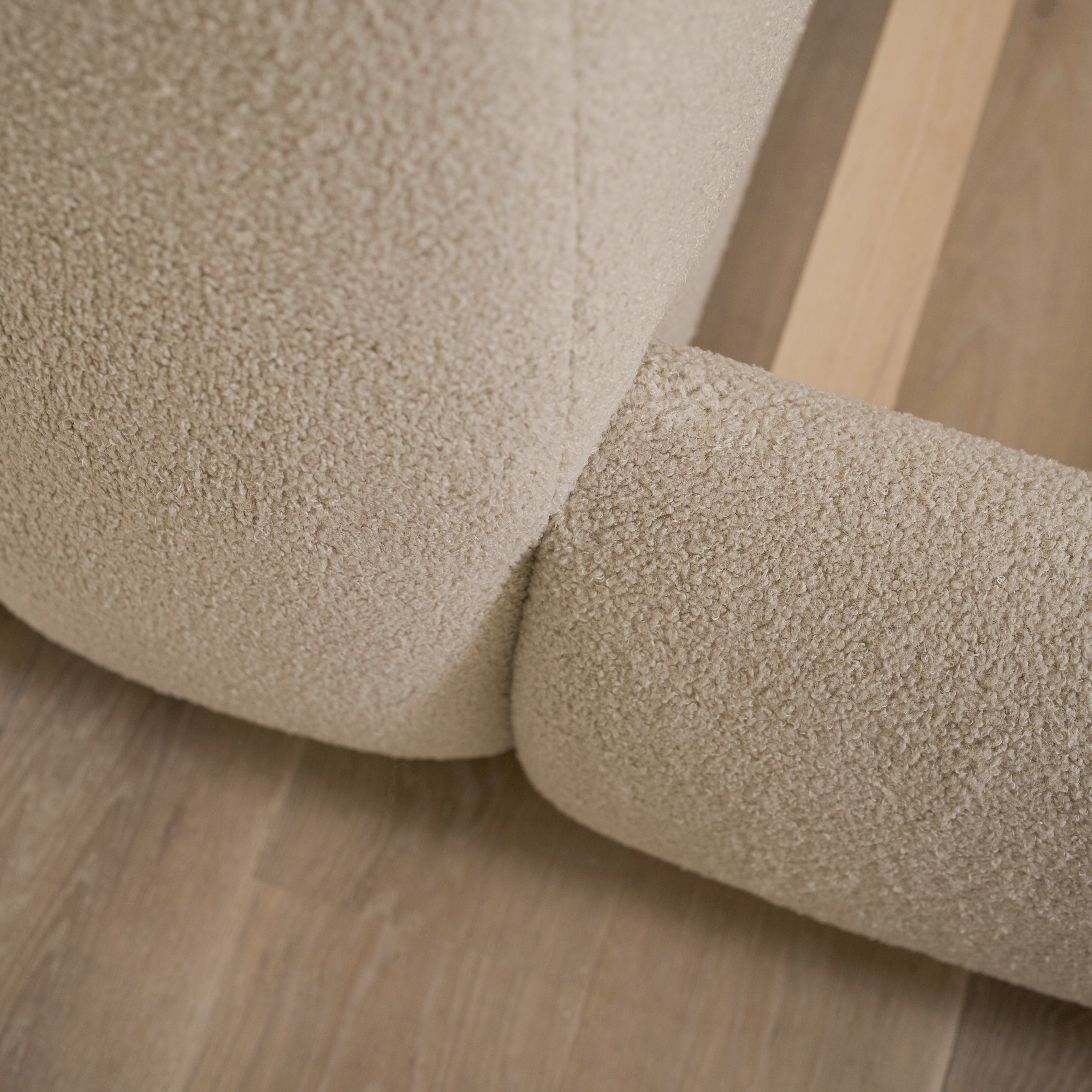 As Shown Upholstered in Peak Taupe