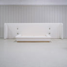 As Shown: in Rome Ivory. Oak finished in Smoke.