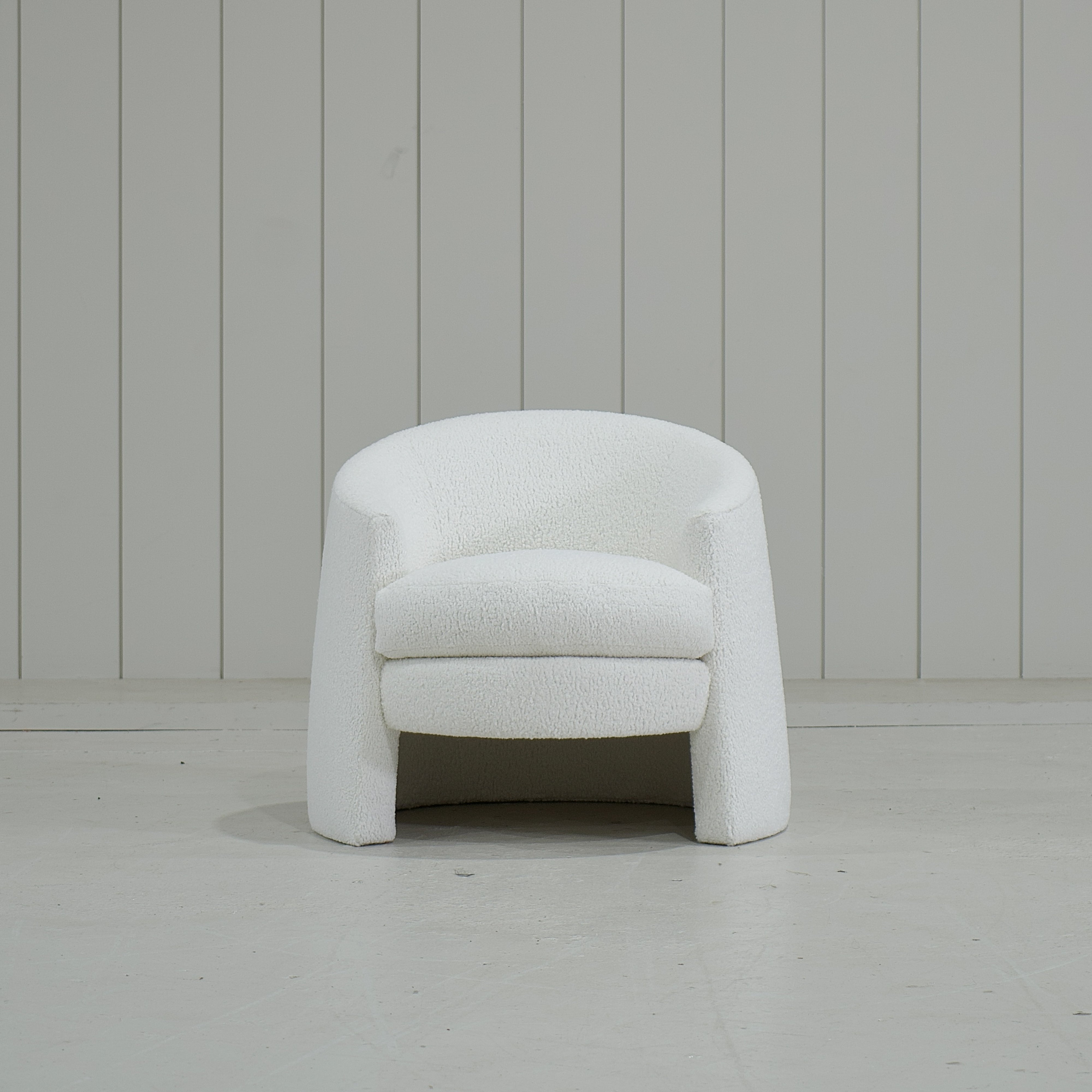 As Shown in Sheepskin White, Stationary