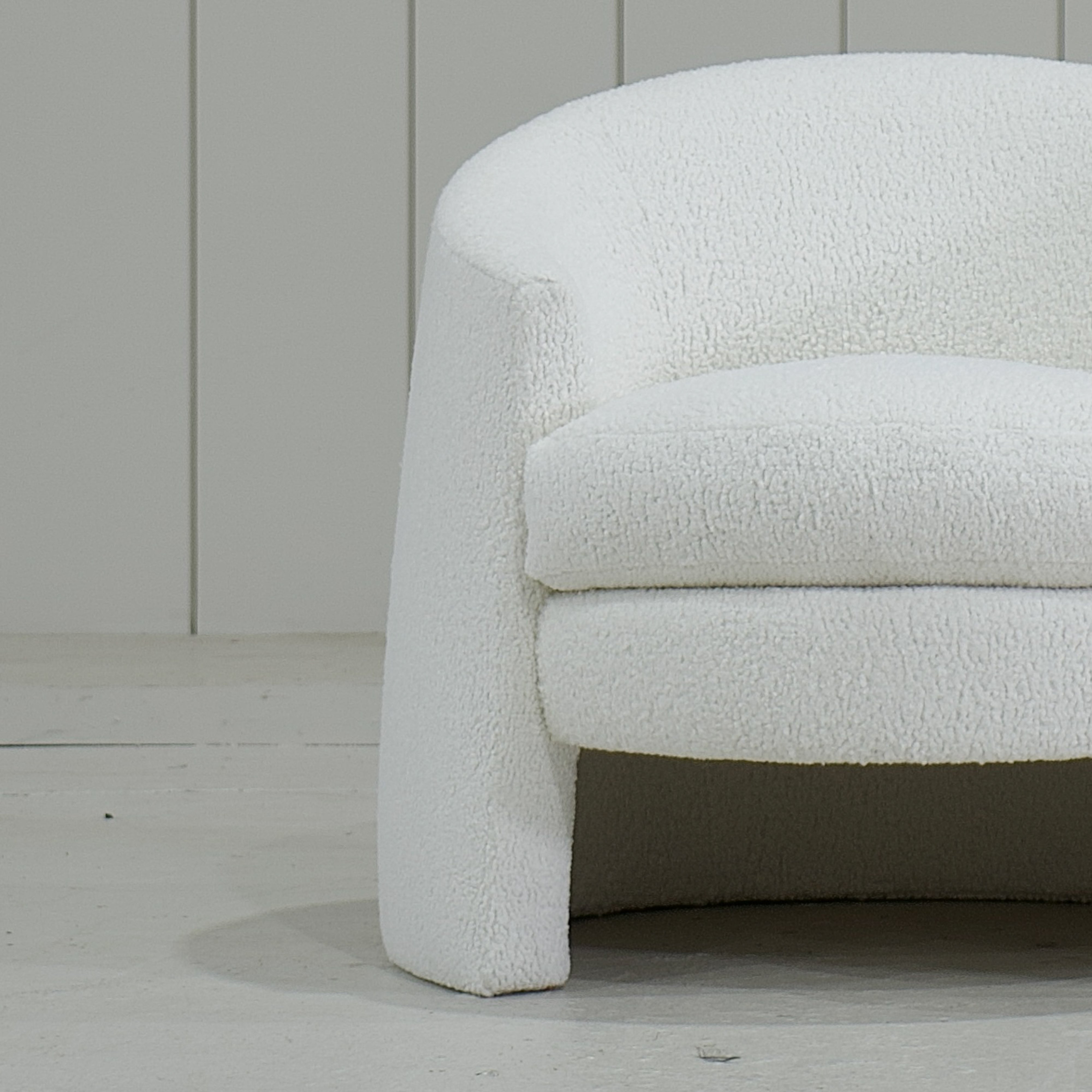 As Shown in Sheepskin White, Stationary