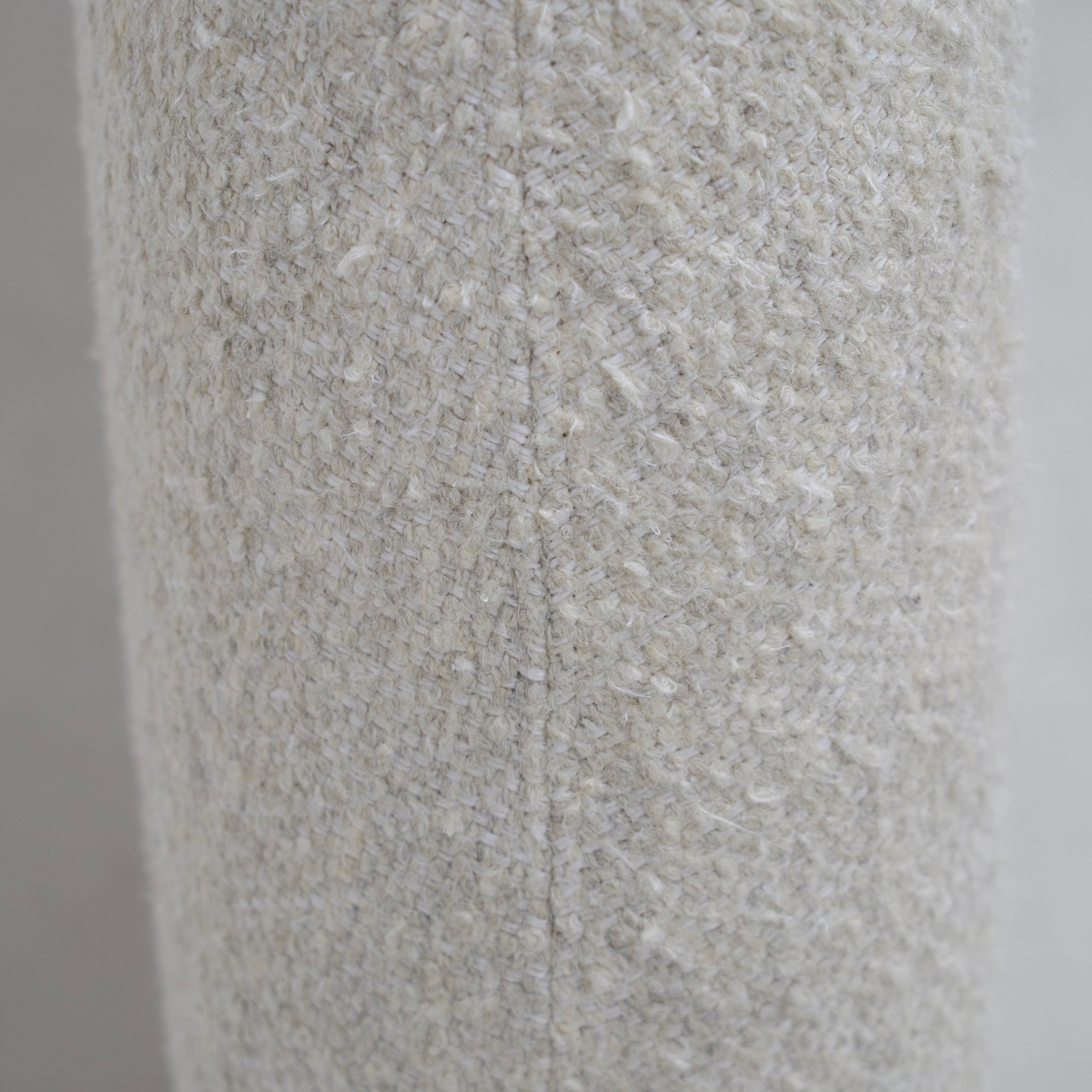 As Shown: in Berber Natural. Oak finished in Mint White Natural.