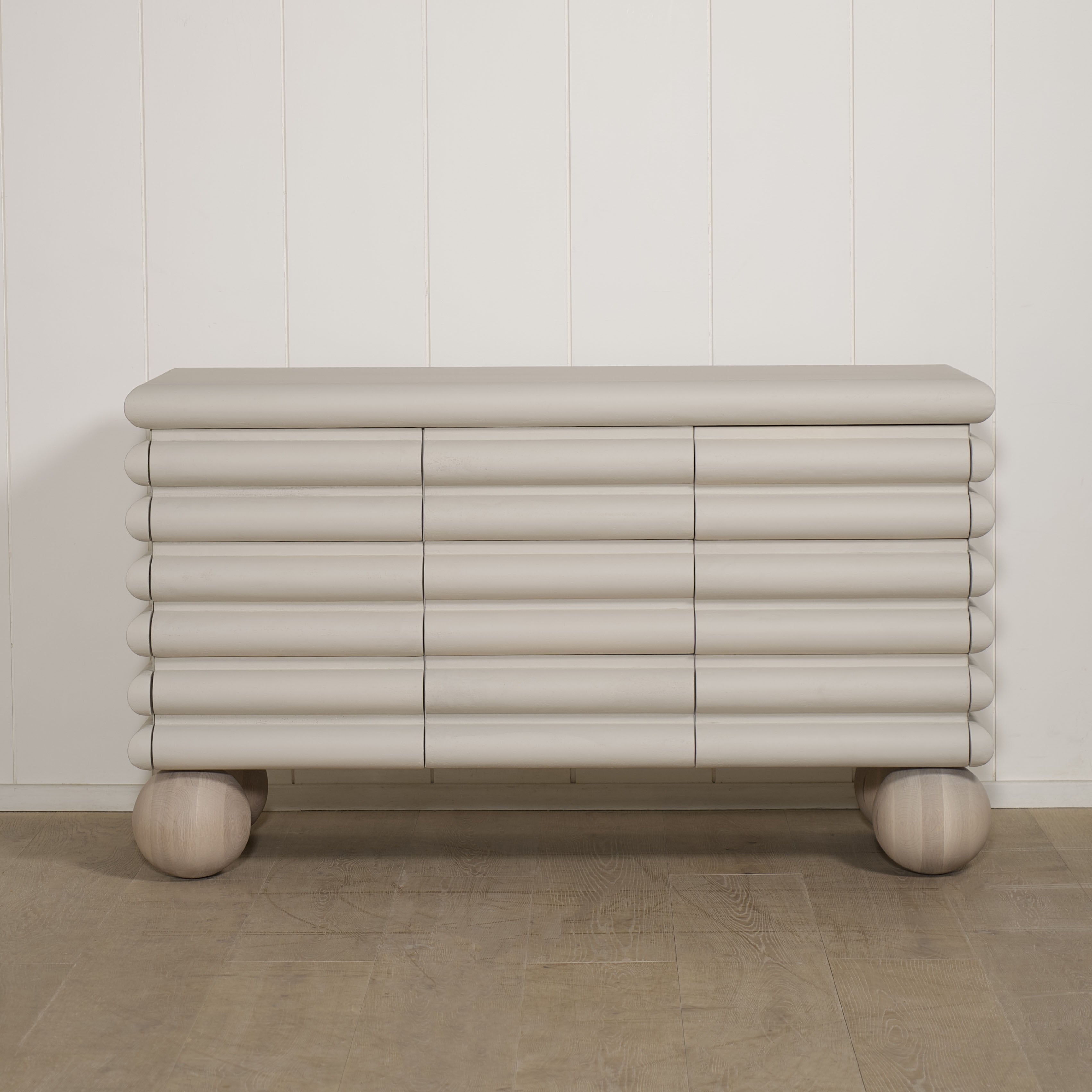 As Shown: 60"W x 24"D x 35"H | Style: Painted limestone | Paint(Frame): EdgeComb Grey | Finish(Base): Sand