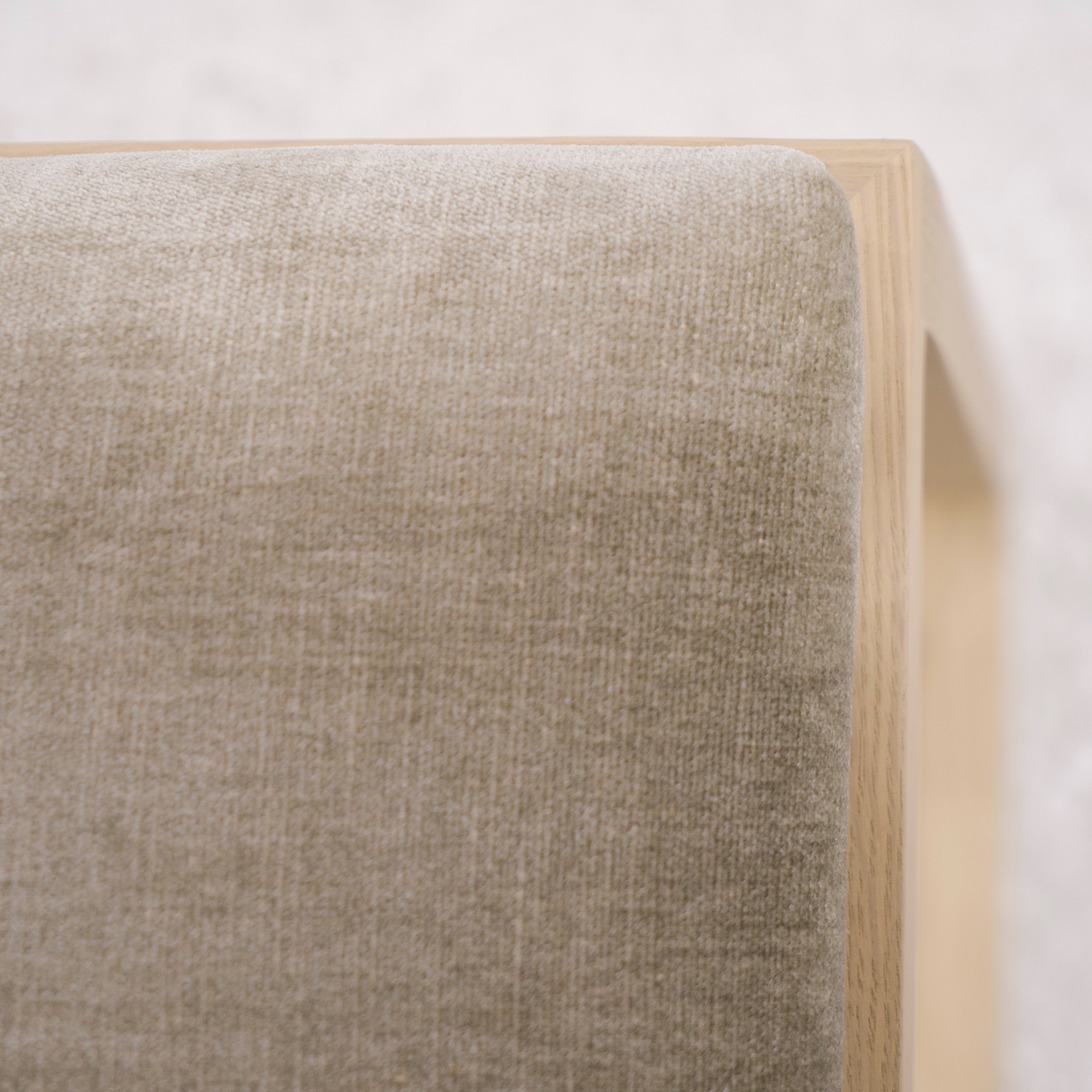 As Shown: Bar height: 18"W x 20"D x 42"H | Fabric: Canyon Chestnut | Finish: Natural