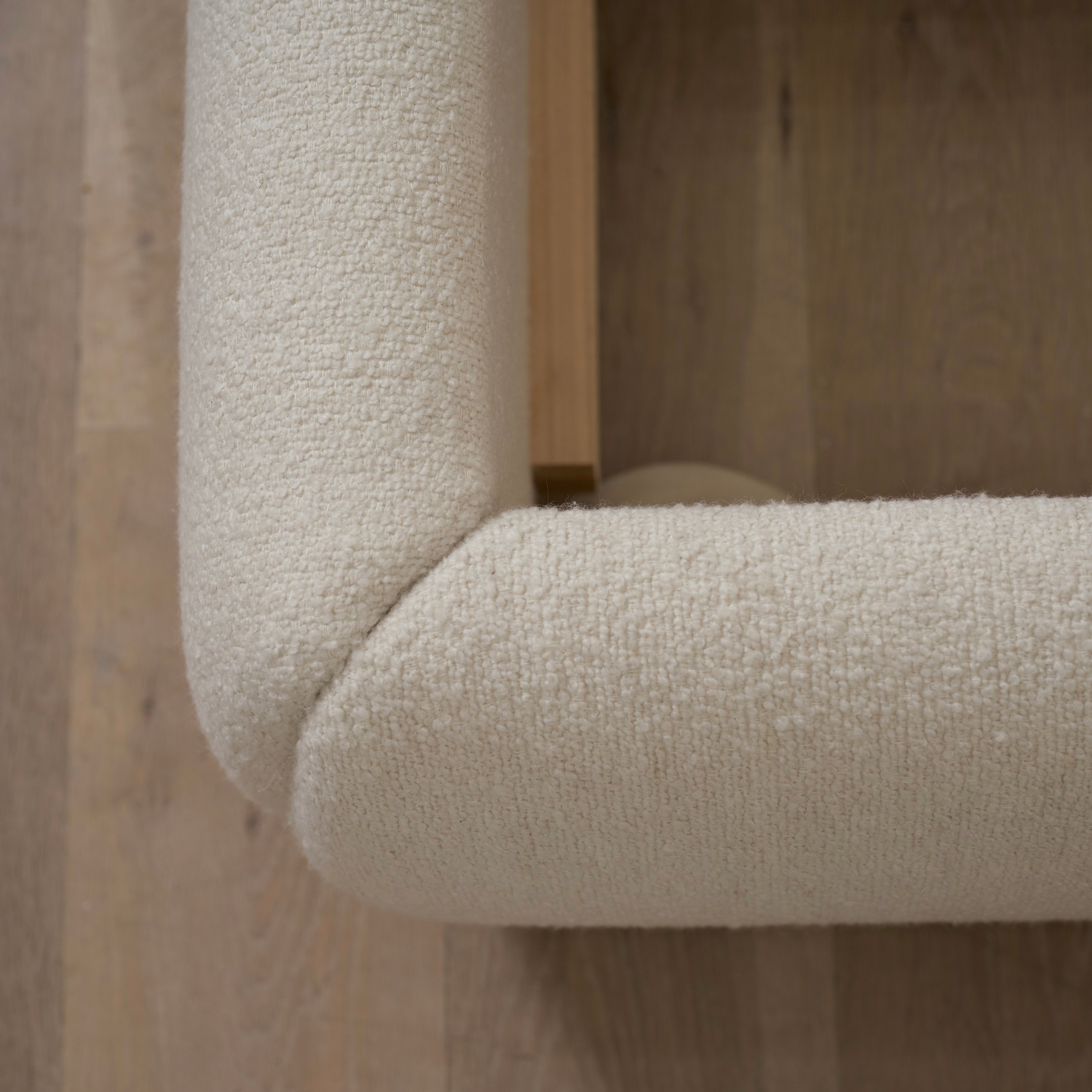 As Shown: King | Style: Upholstered | Fabric: Sonoma Ivory | Finish: Sand