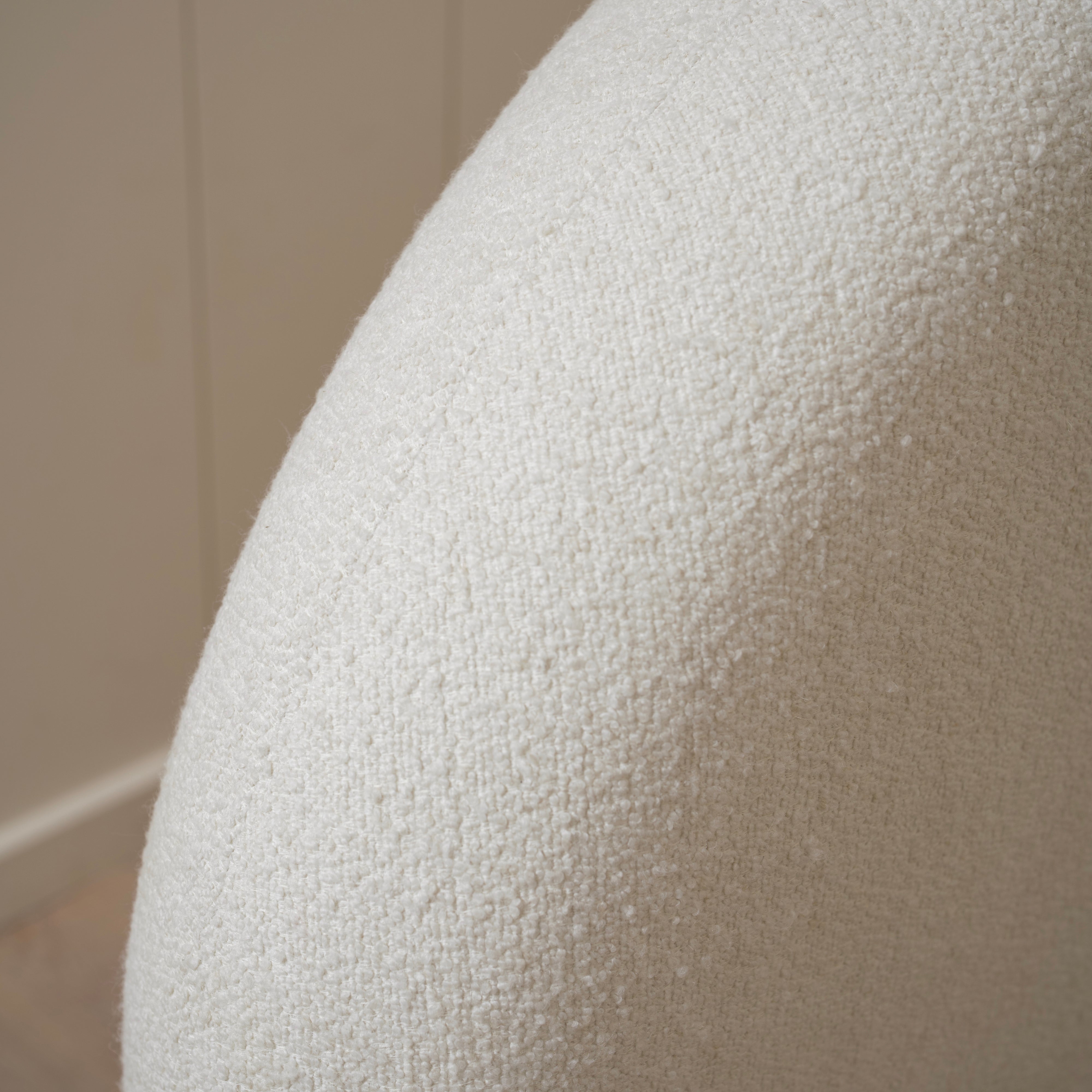 As Shown: King | Style: Upholstered | Fabric: Sonoma Ivory | Finish: Sand