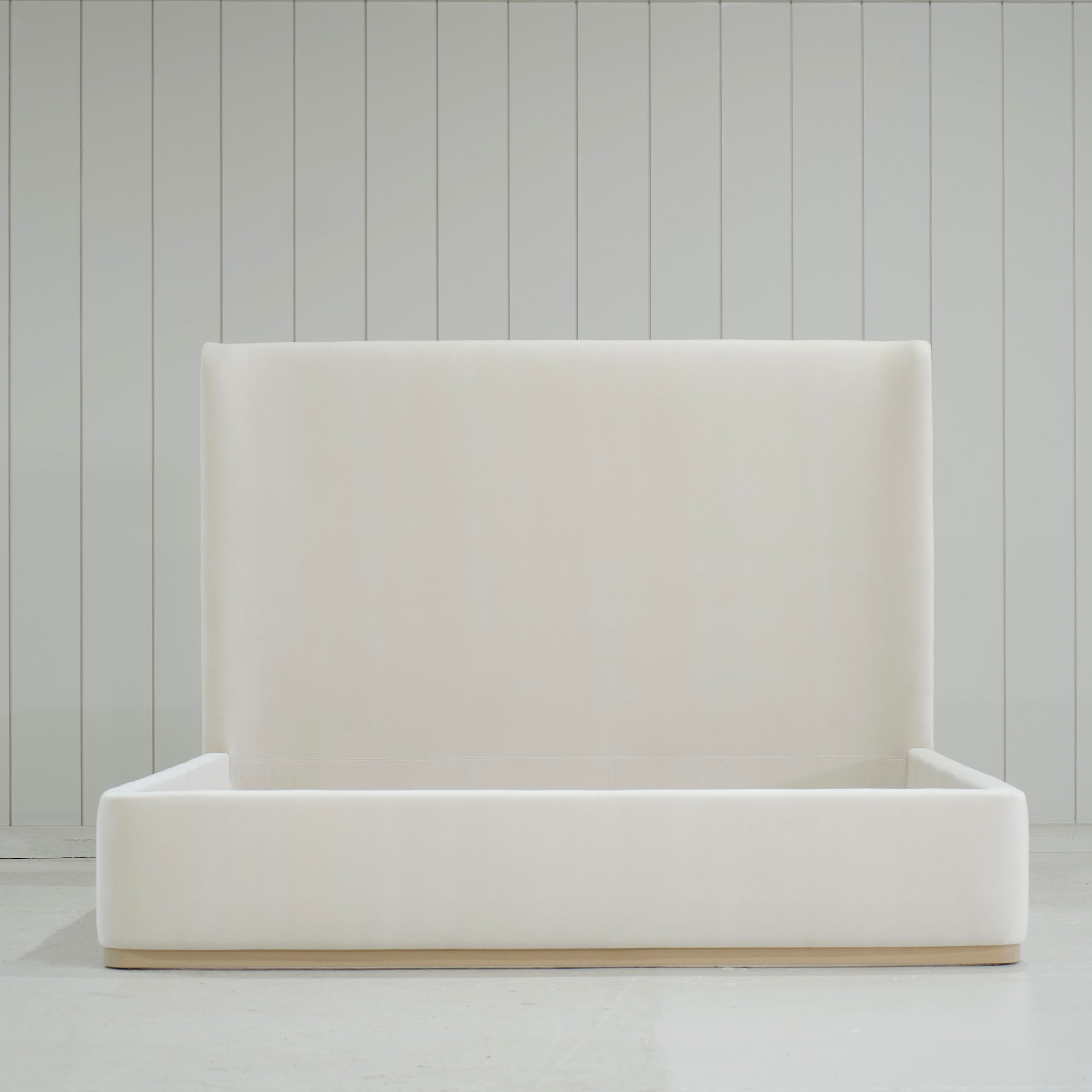 As Shown: in Sky Natural, Mint White Natural oak base.