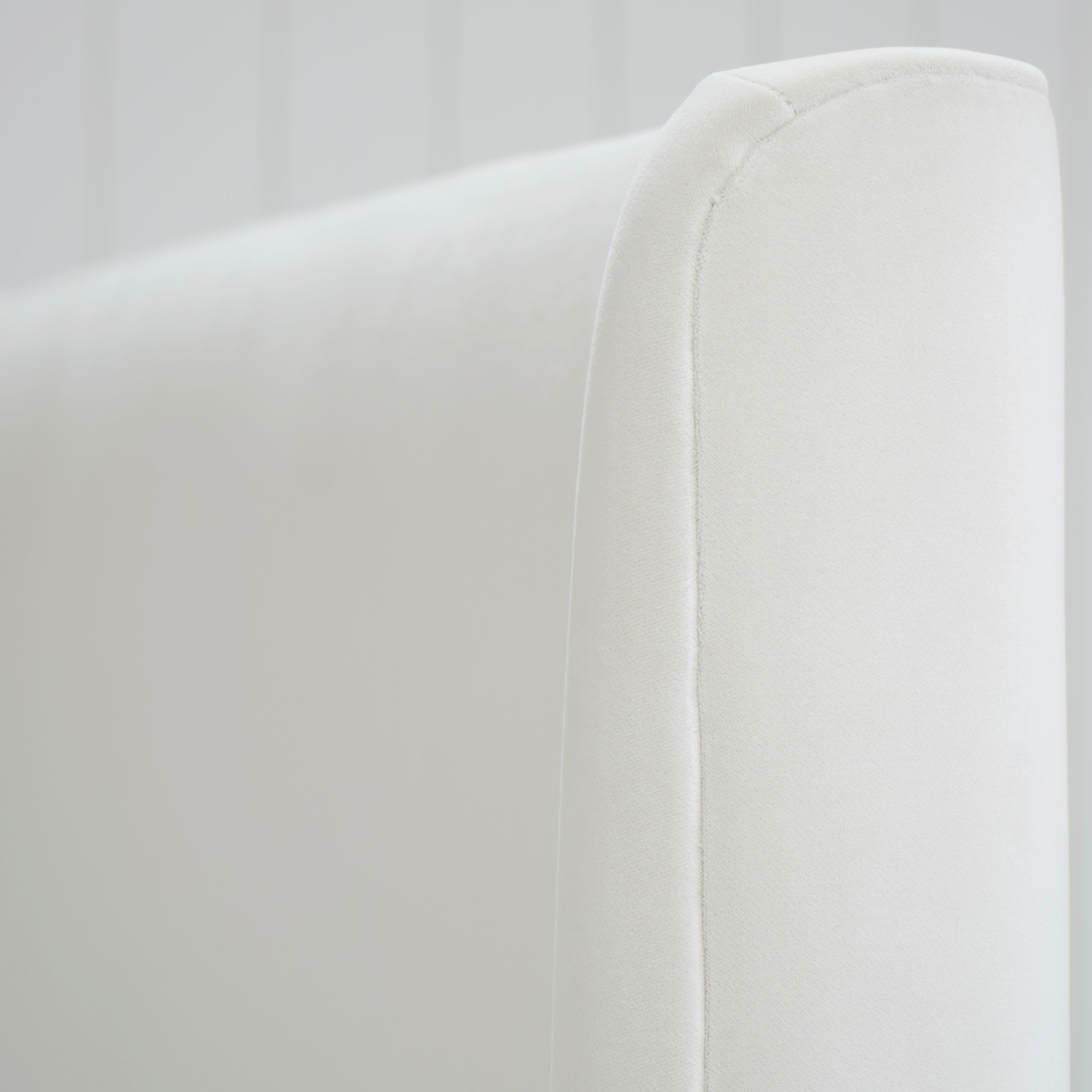 As Shown: in Sky Natural, Mint White Natural oak base.