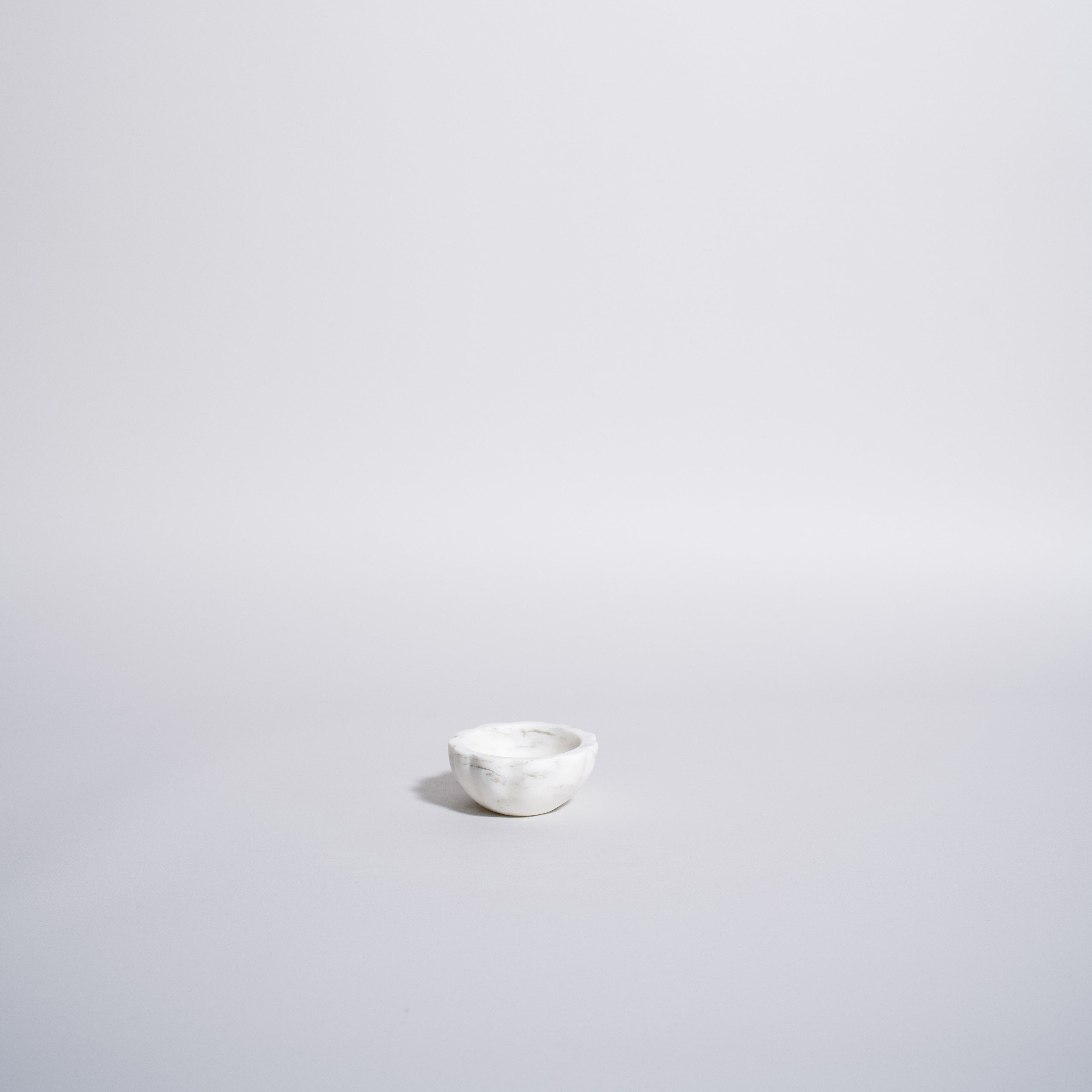 As Shown in Oriental Carrara White, Small