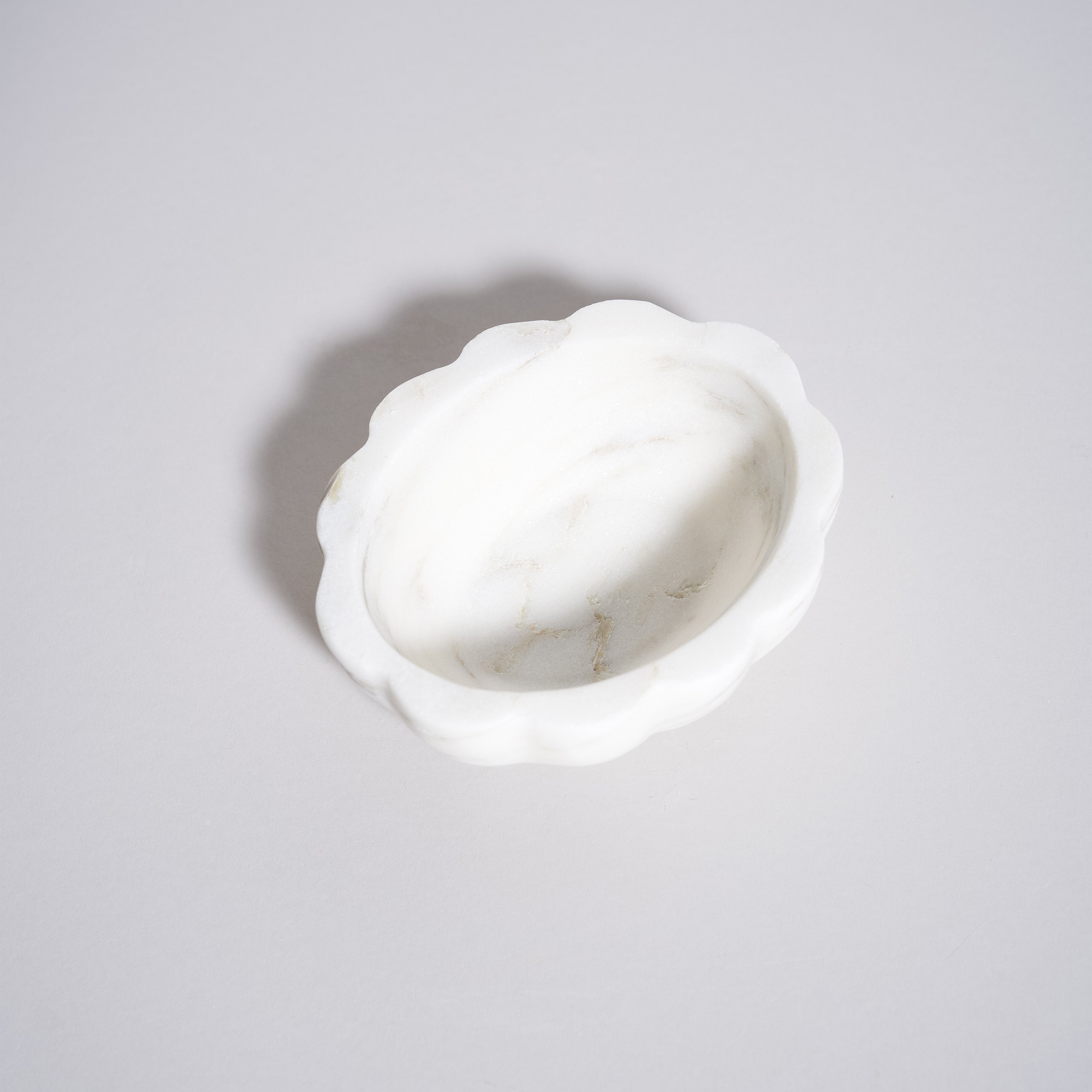 As Shown in Oriental Carrara White, Small