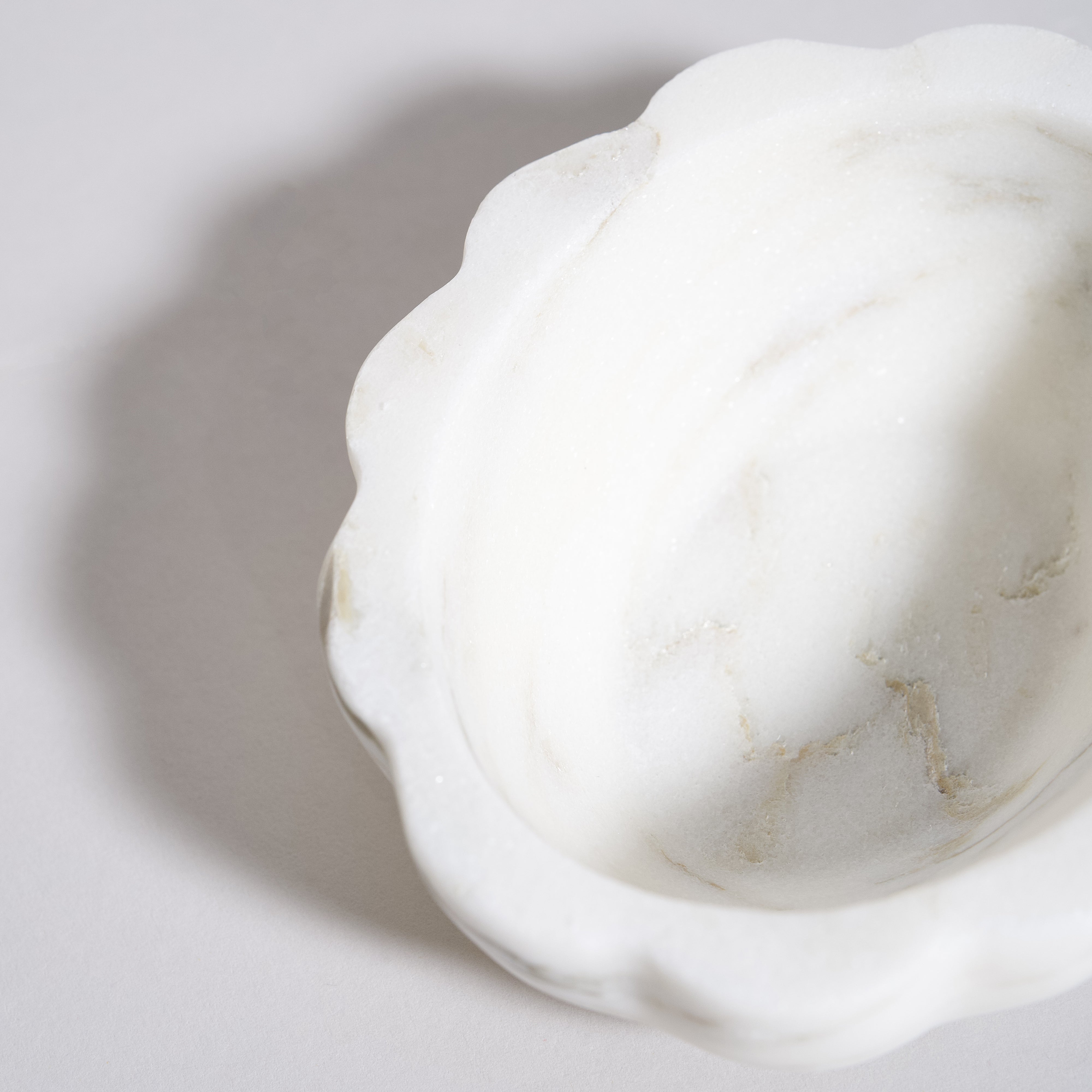 As Shown in Oriental Carrara White, Small