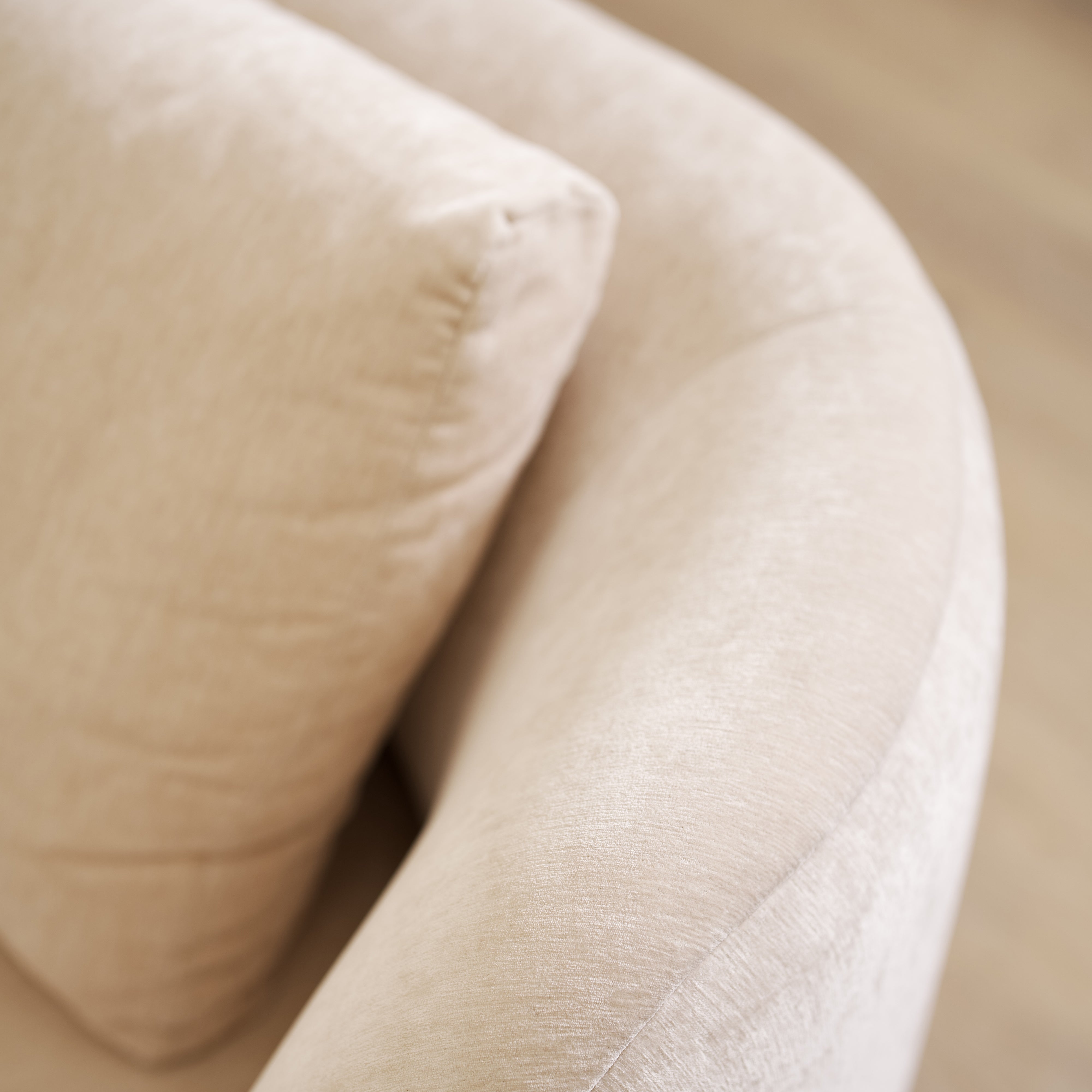 As Shown: in Lincoln Steam with oak legs stained in custom finish.