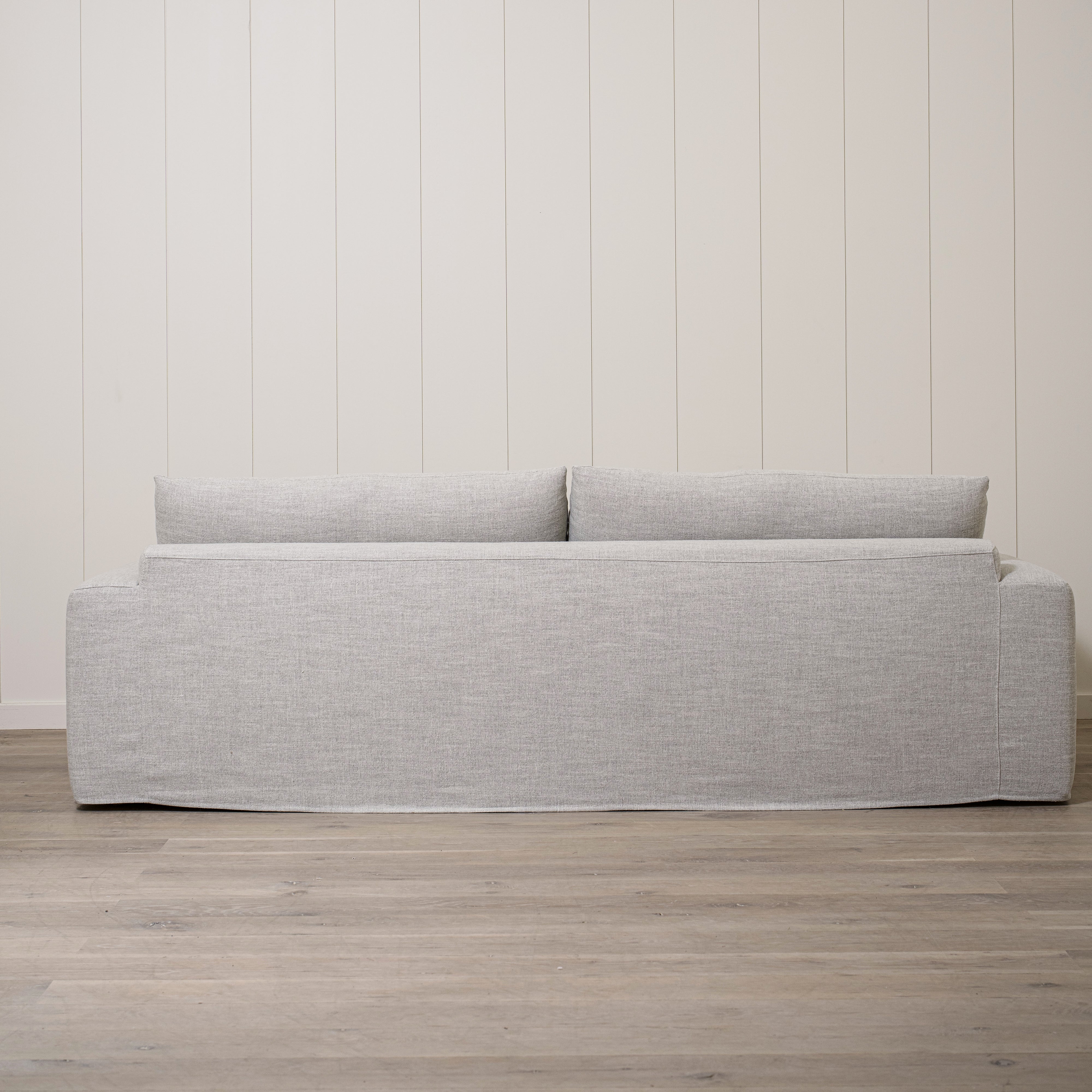 As Shown in Large, Slipcovered in Belgian Fog