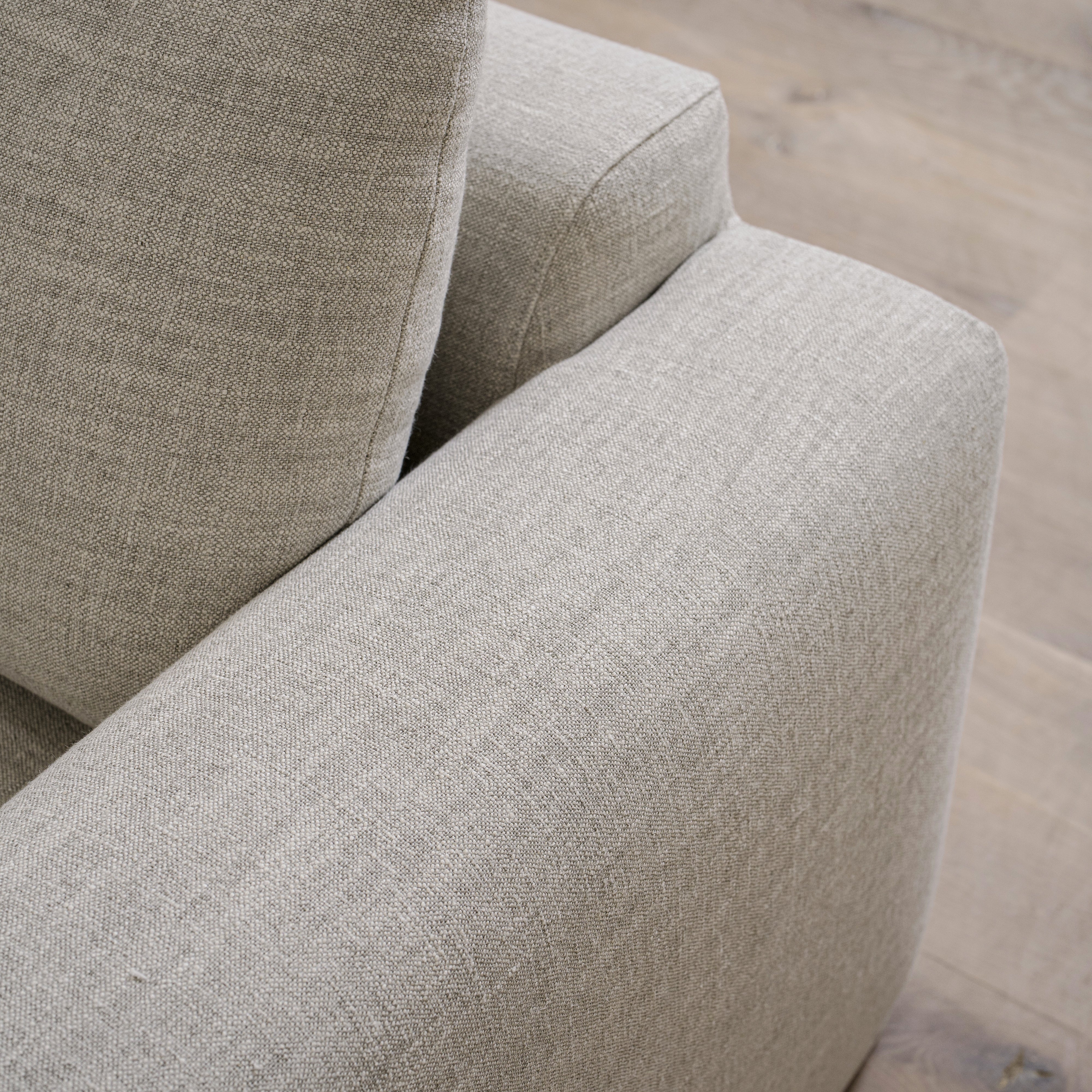 As Shown in Large, Slipcovered in Belgian Fog