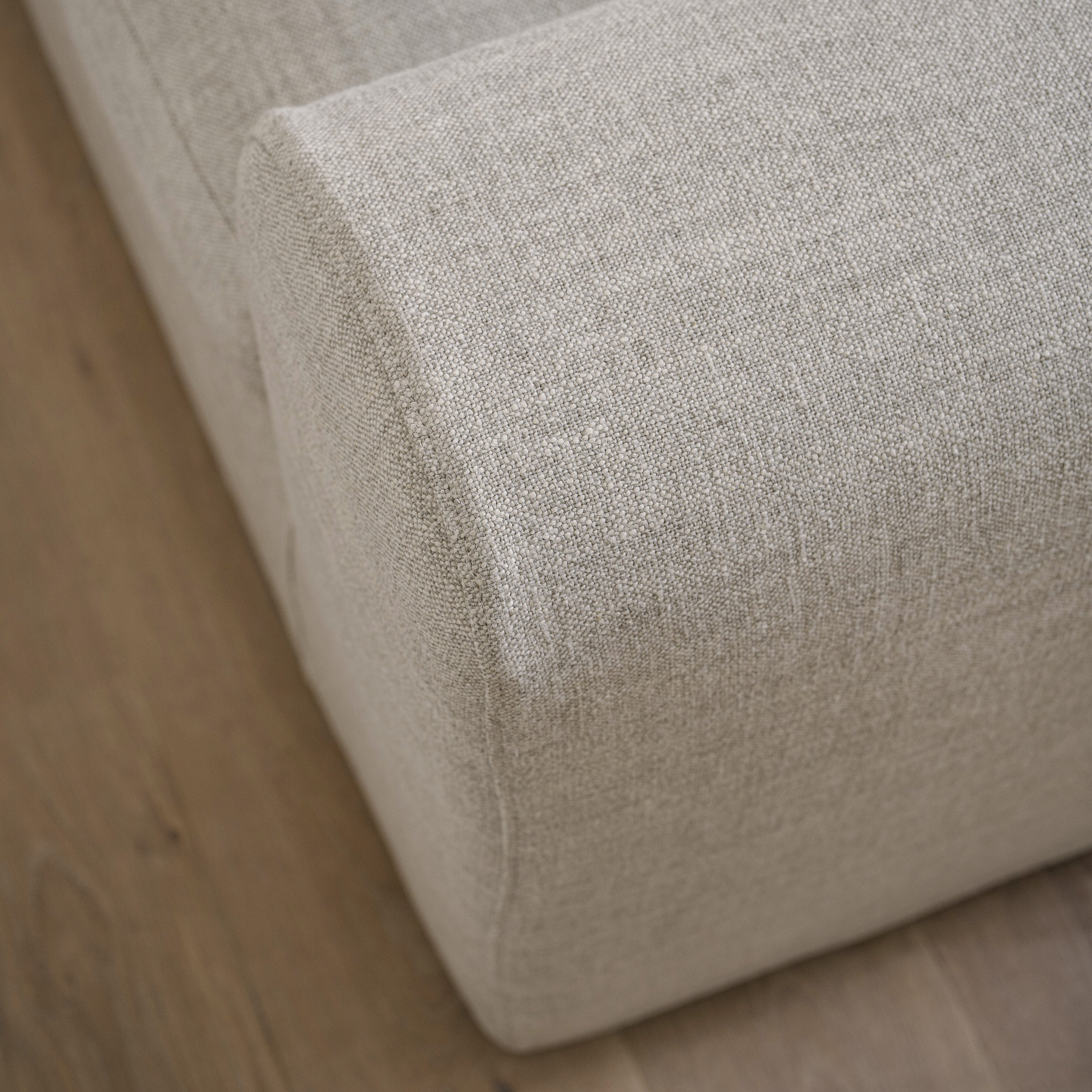 As Shown in Large, Slipcovered in Belgian Fog